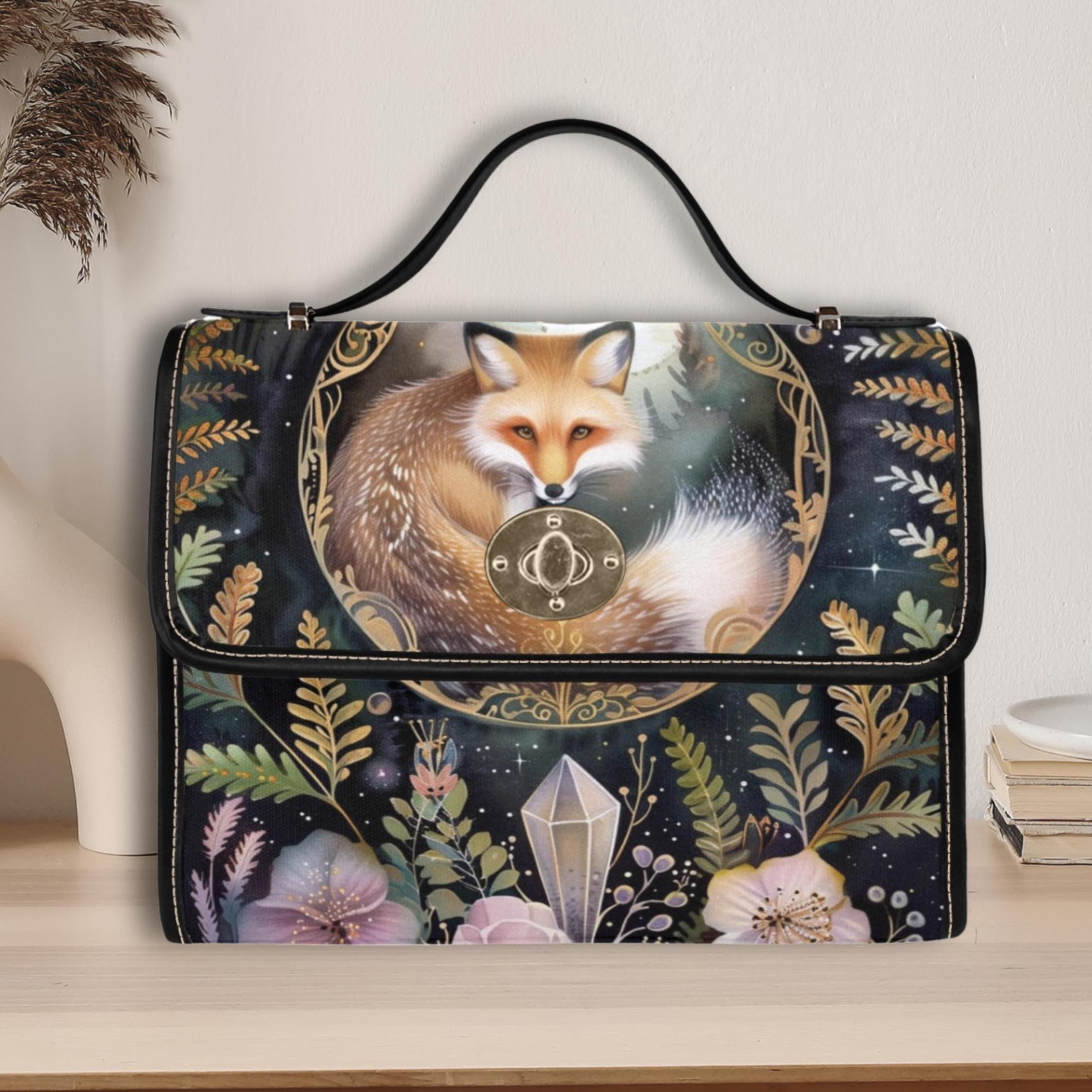 Lunar Fox Satchel Bag