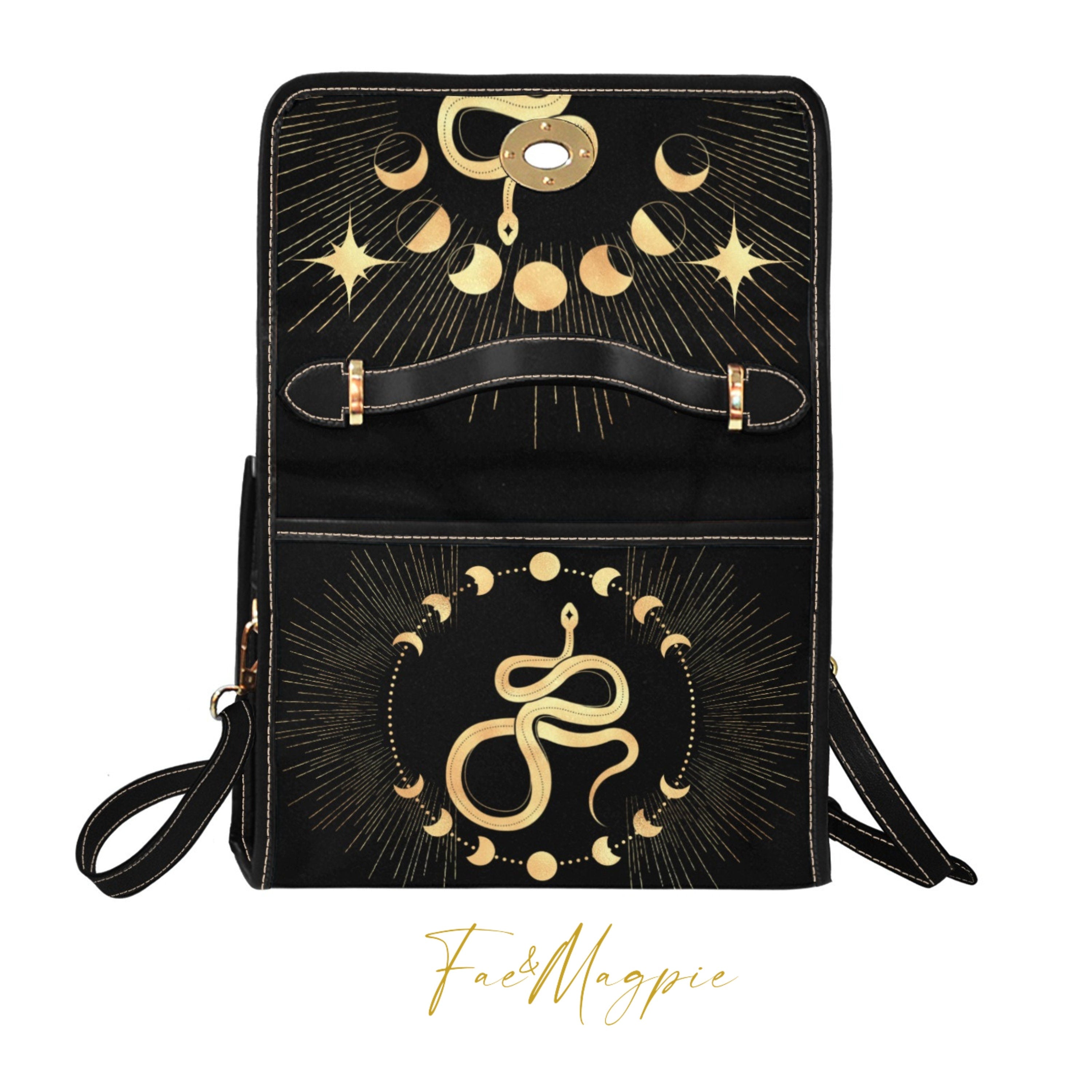 Snake Satchel Bag