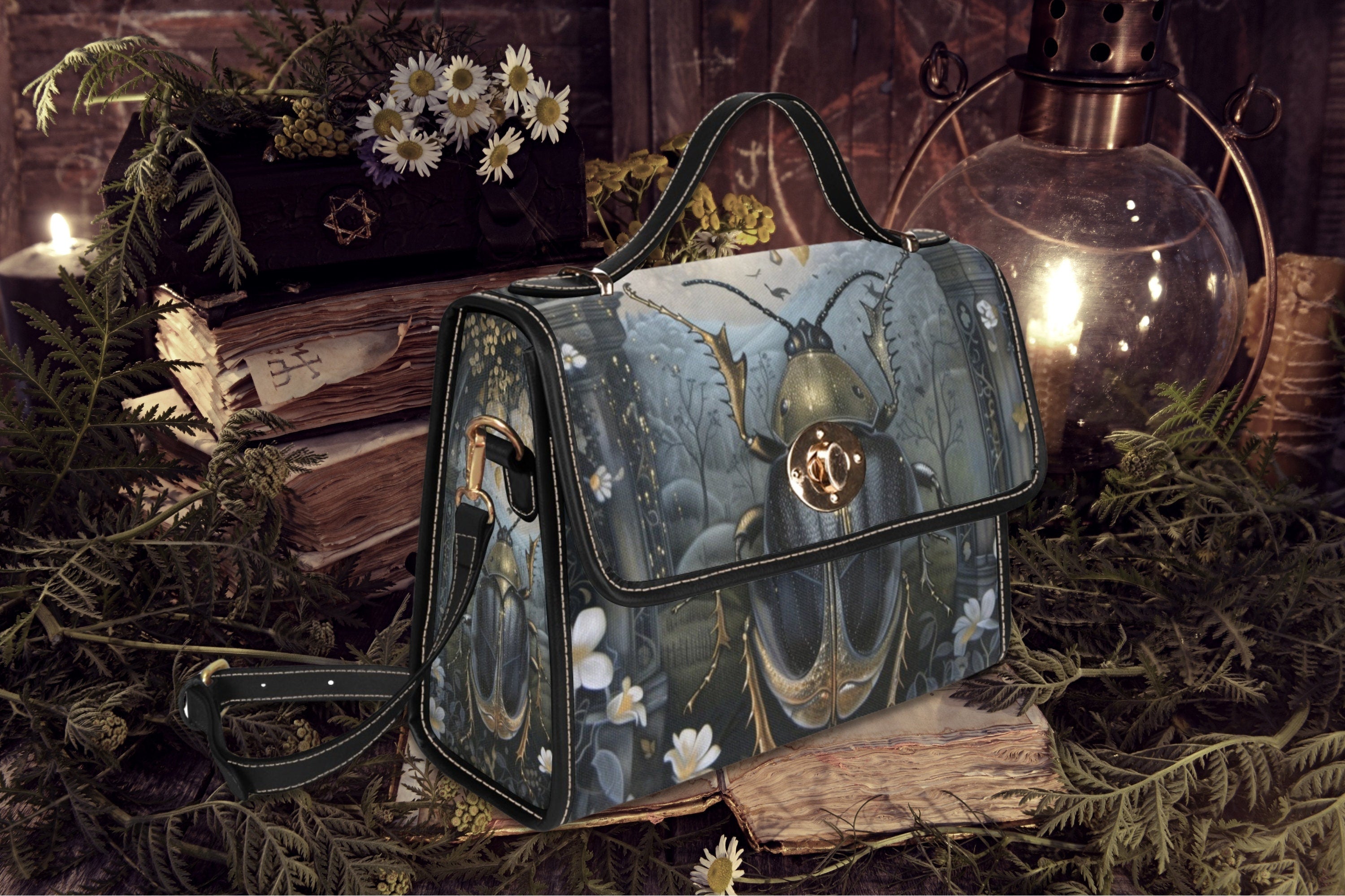 Beetle Satchel Bag