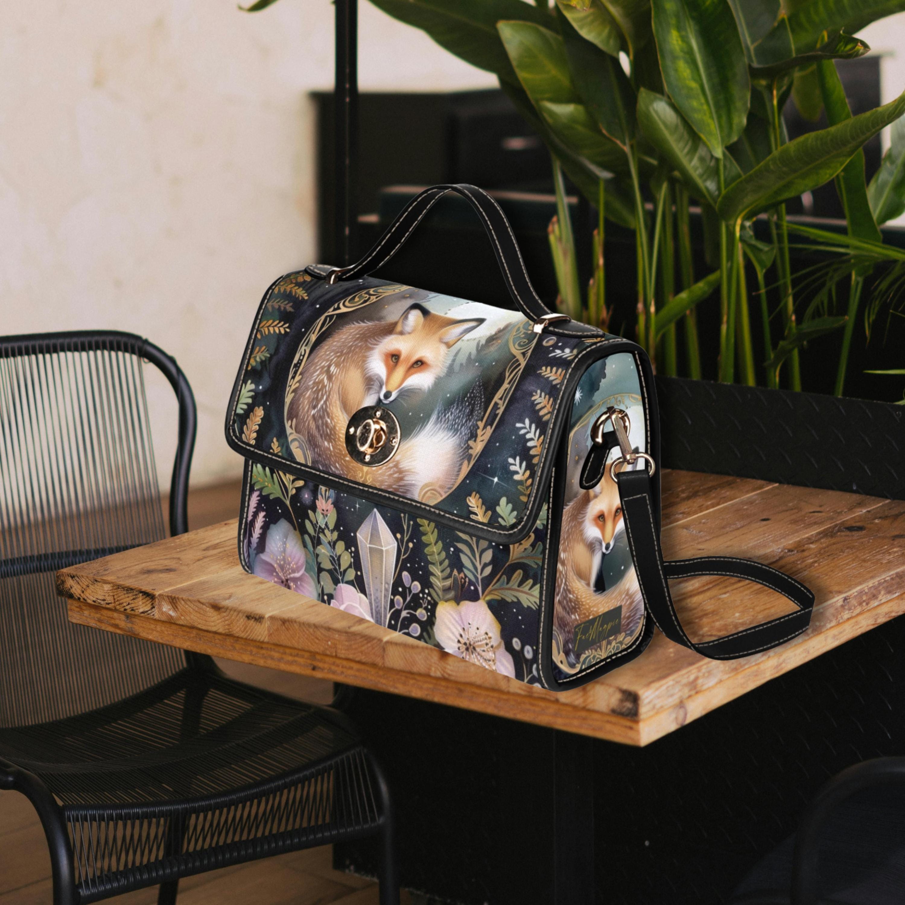 Lunar Fox Satchel Bag