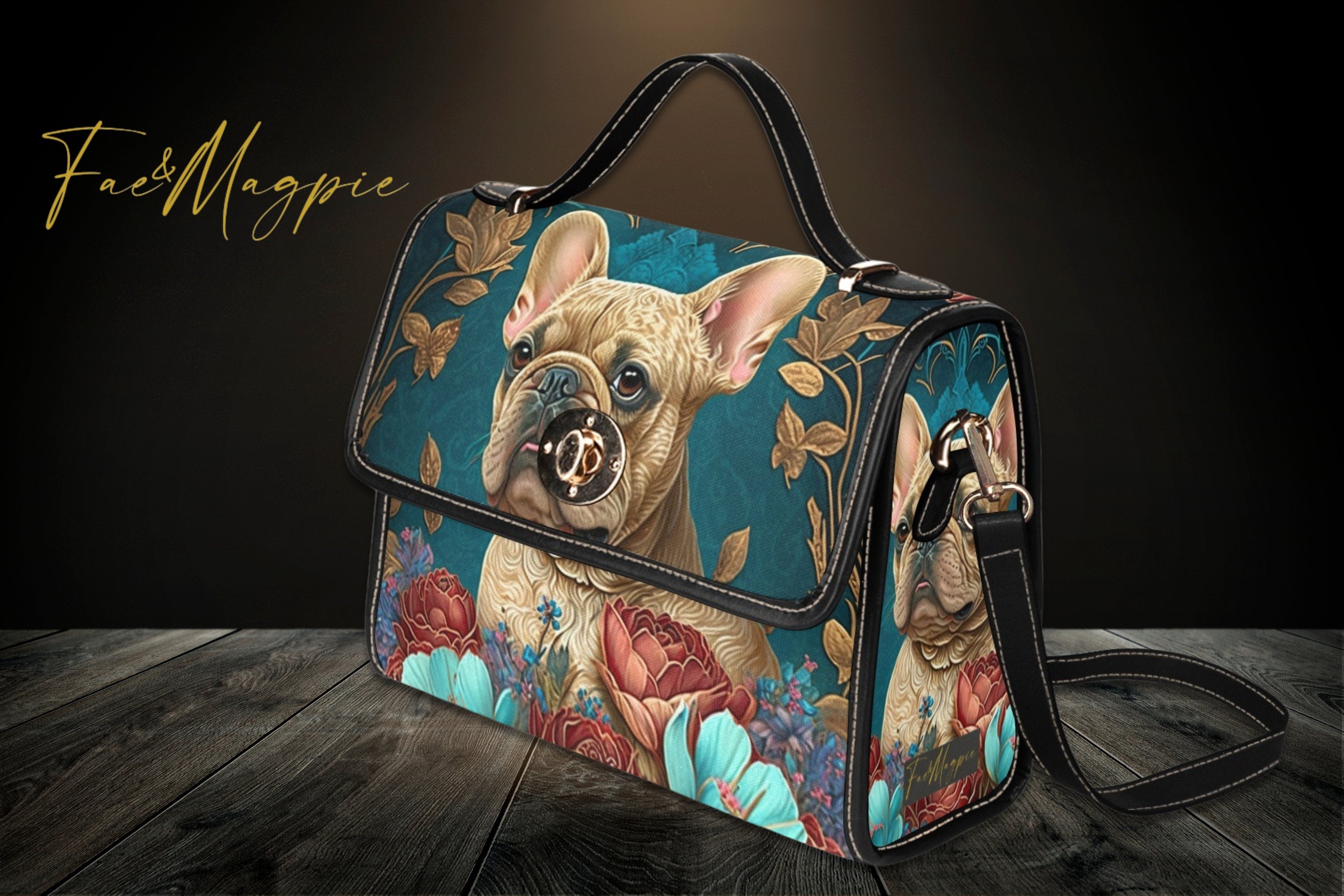Frenchie Satchel Bag