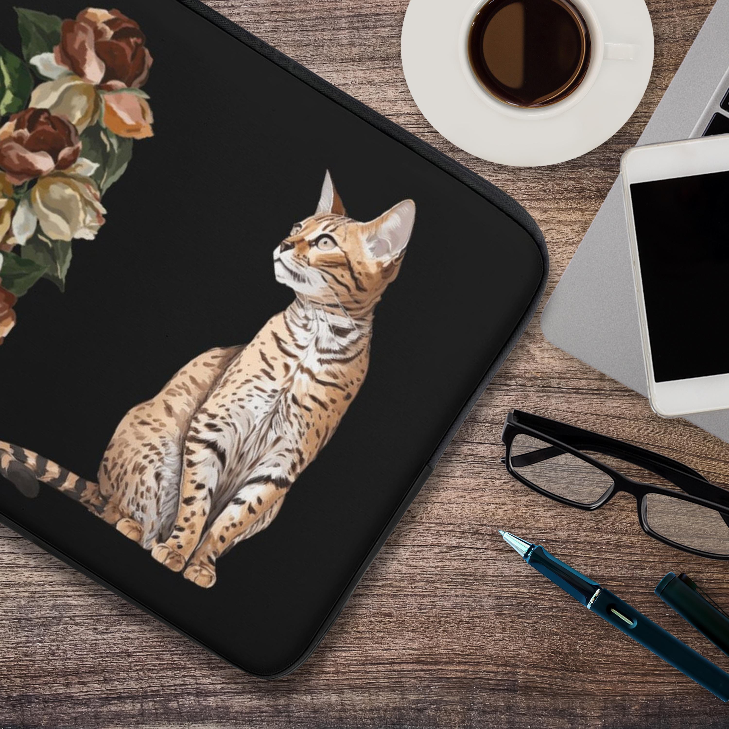 Bengal Cat Laptop Sleeve
