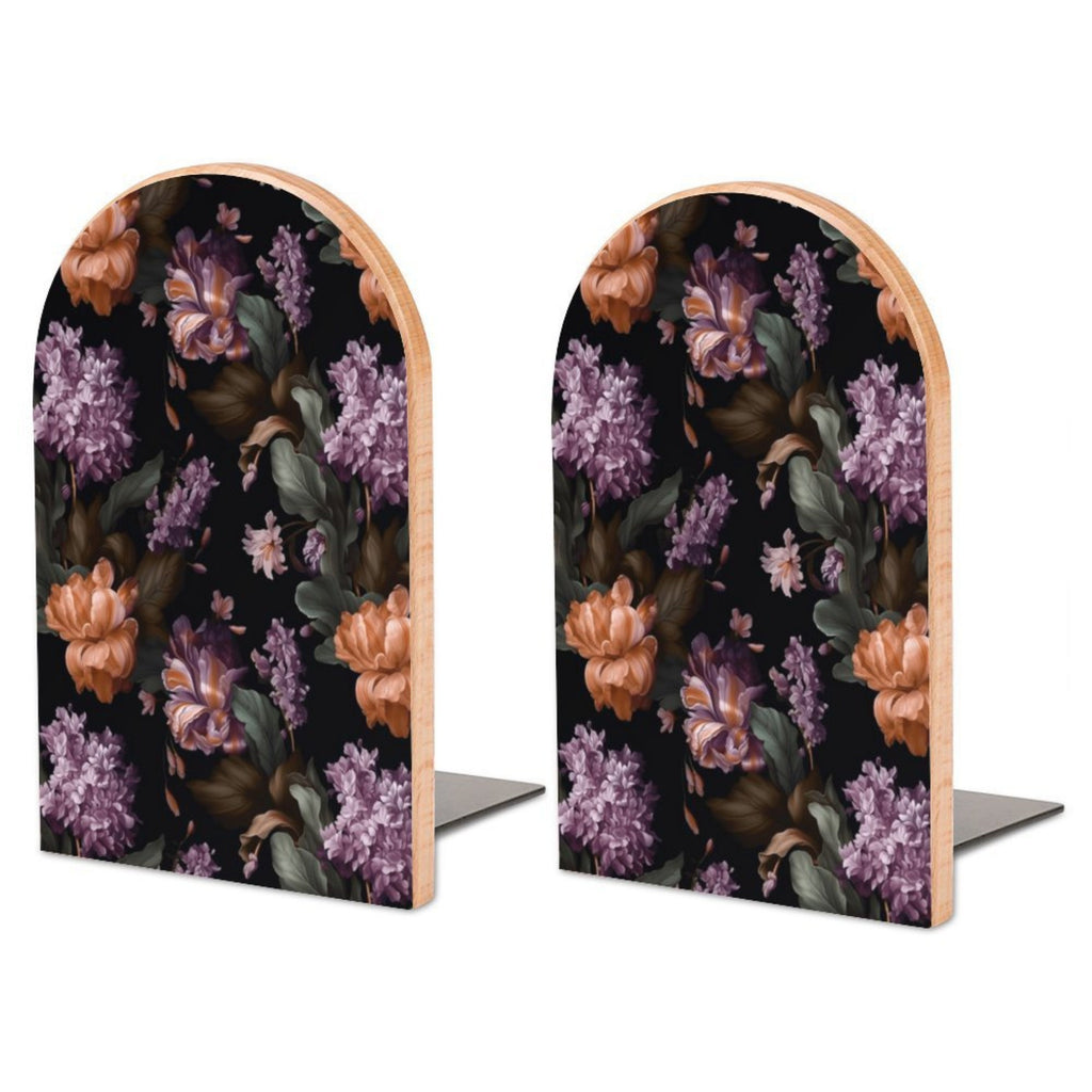 Baroque Floral Bookends