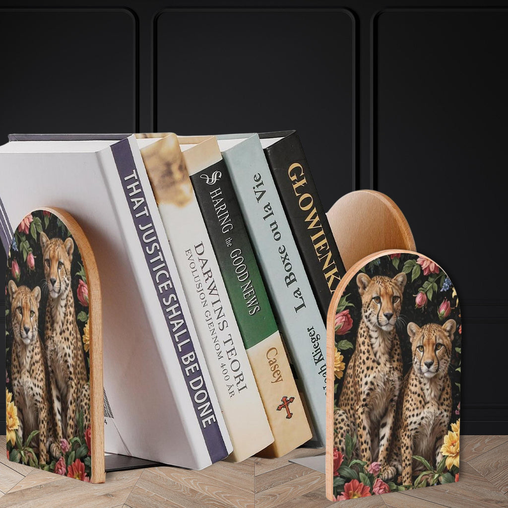 Cheetah Bookends