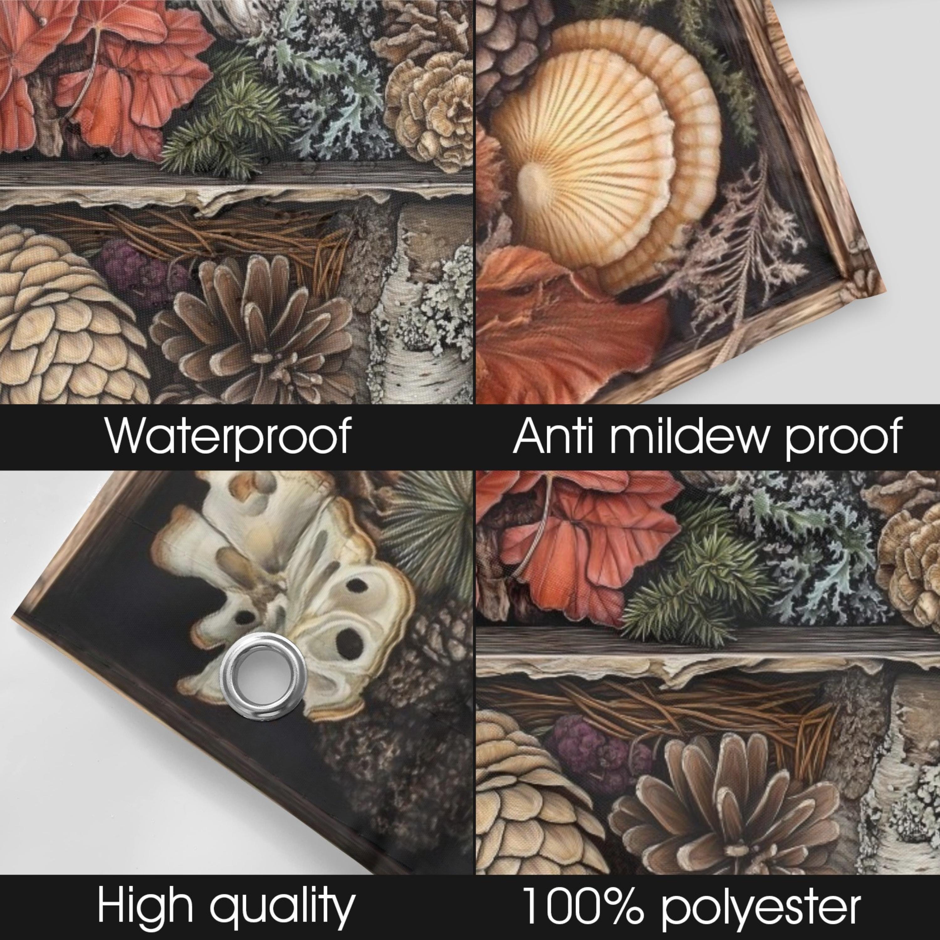 Witchy Treasures Shower Curtain