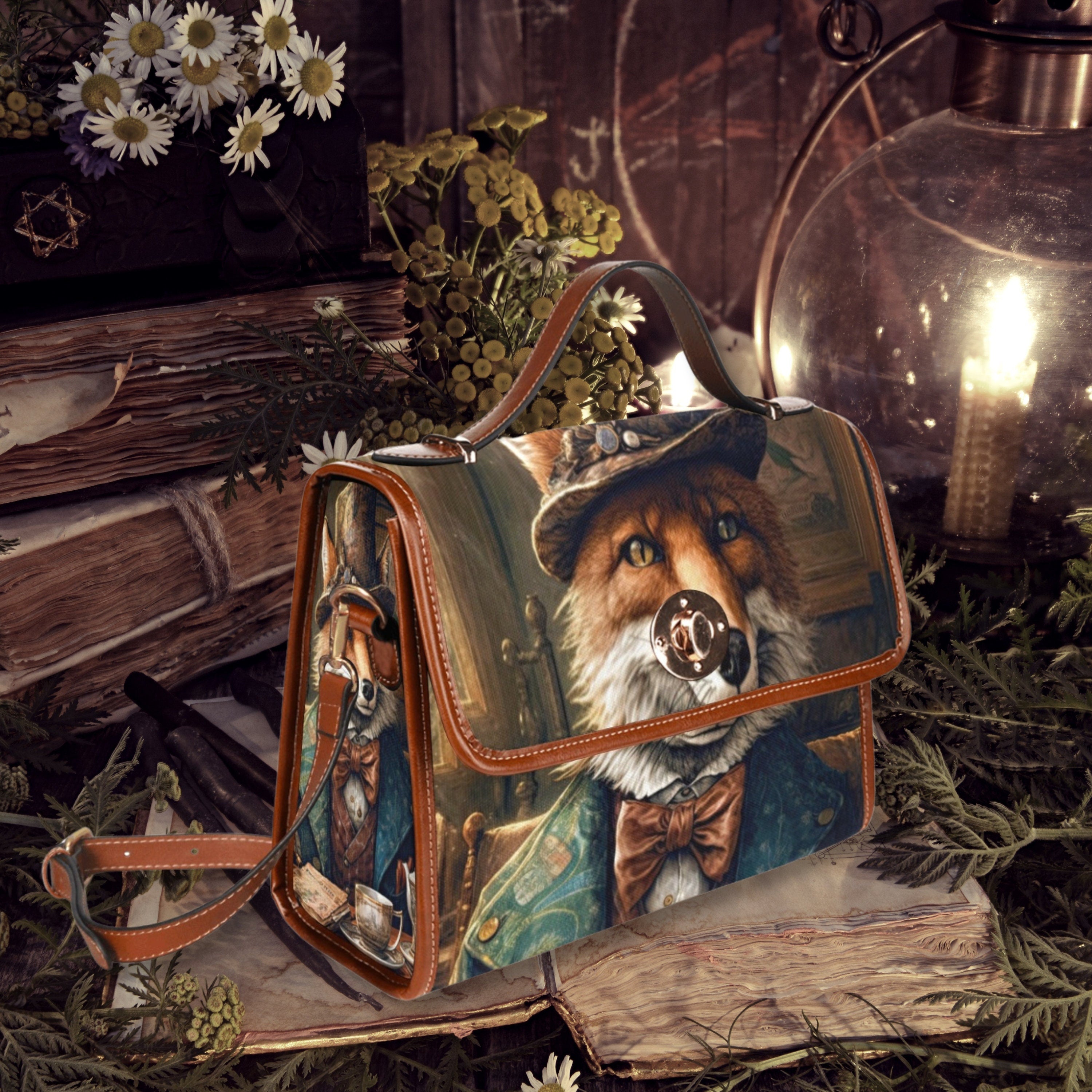 Gentleman Fox Satchel Bag