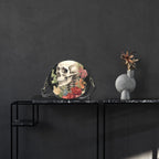 Skull Botany Drum Bag