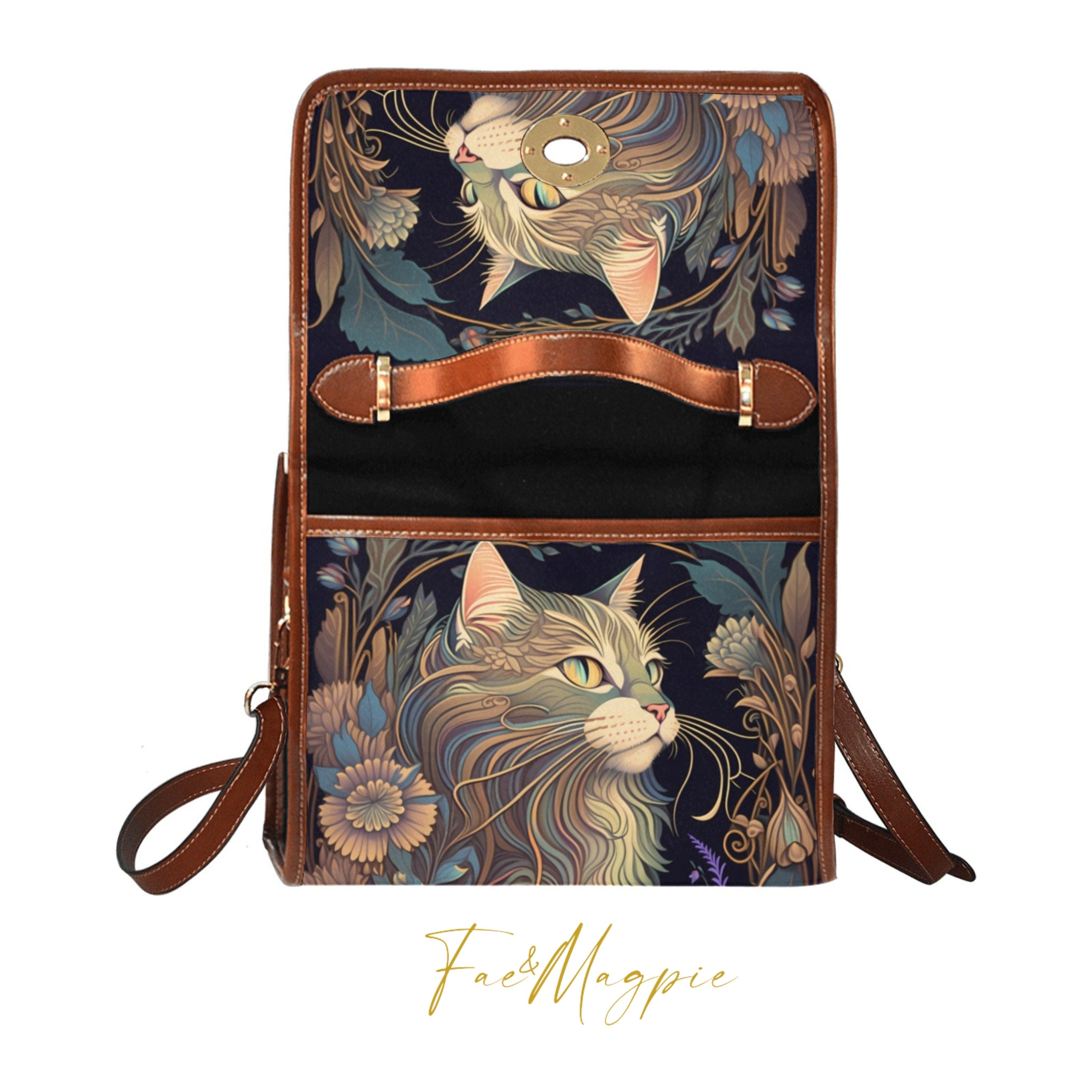 Mystic Cat Satchel Bag