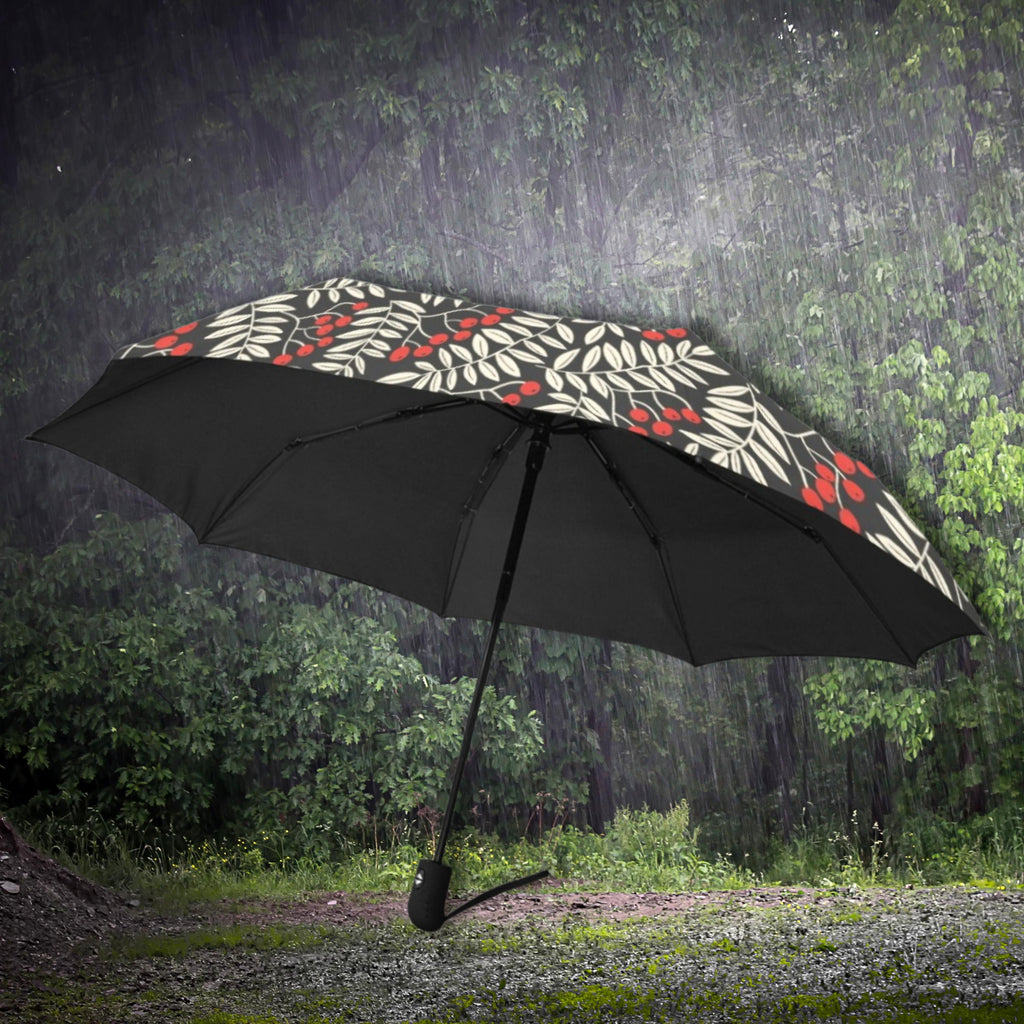 Winter Berries Umbrella