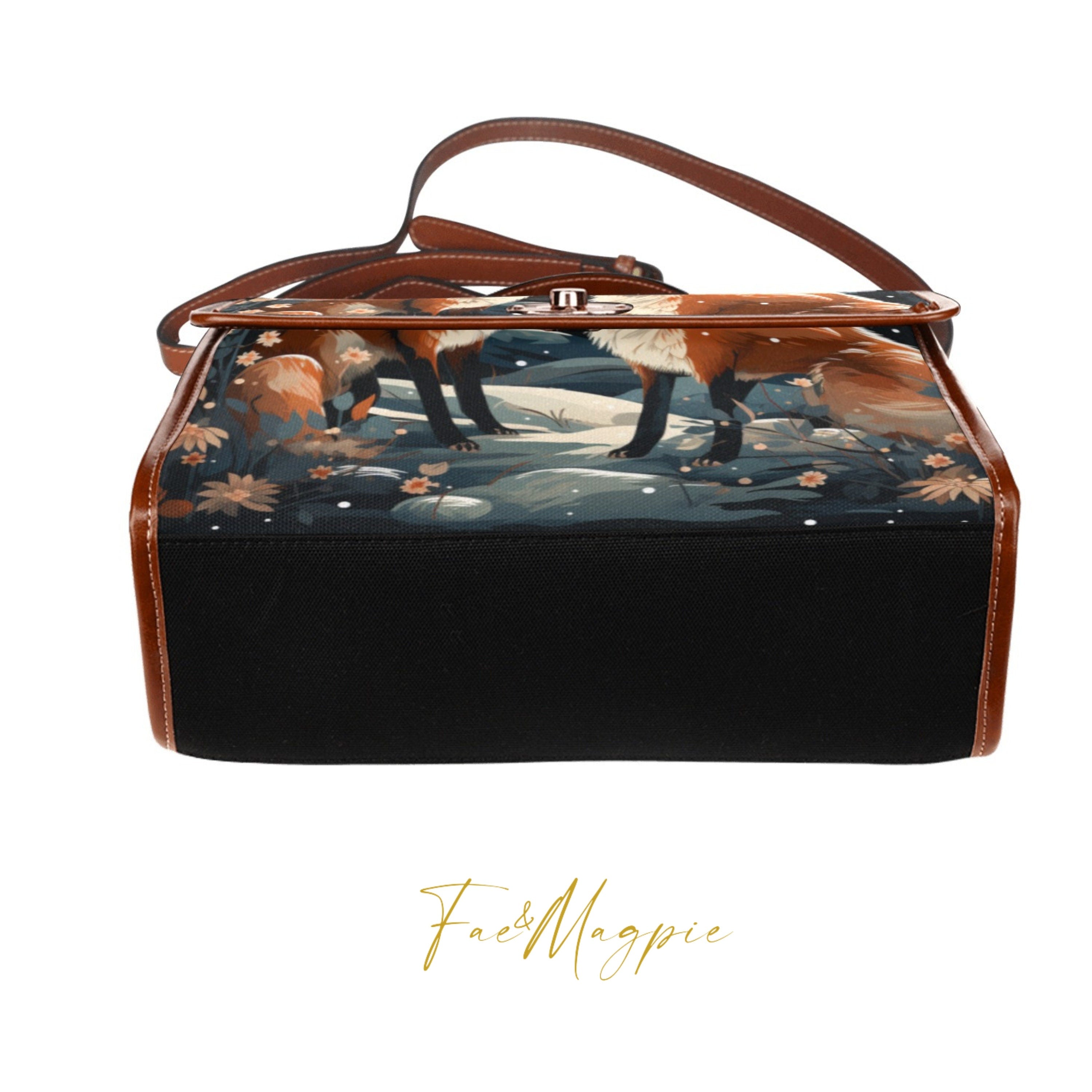 Under Fox Moon Satchel Bag