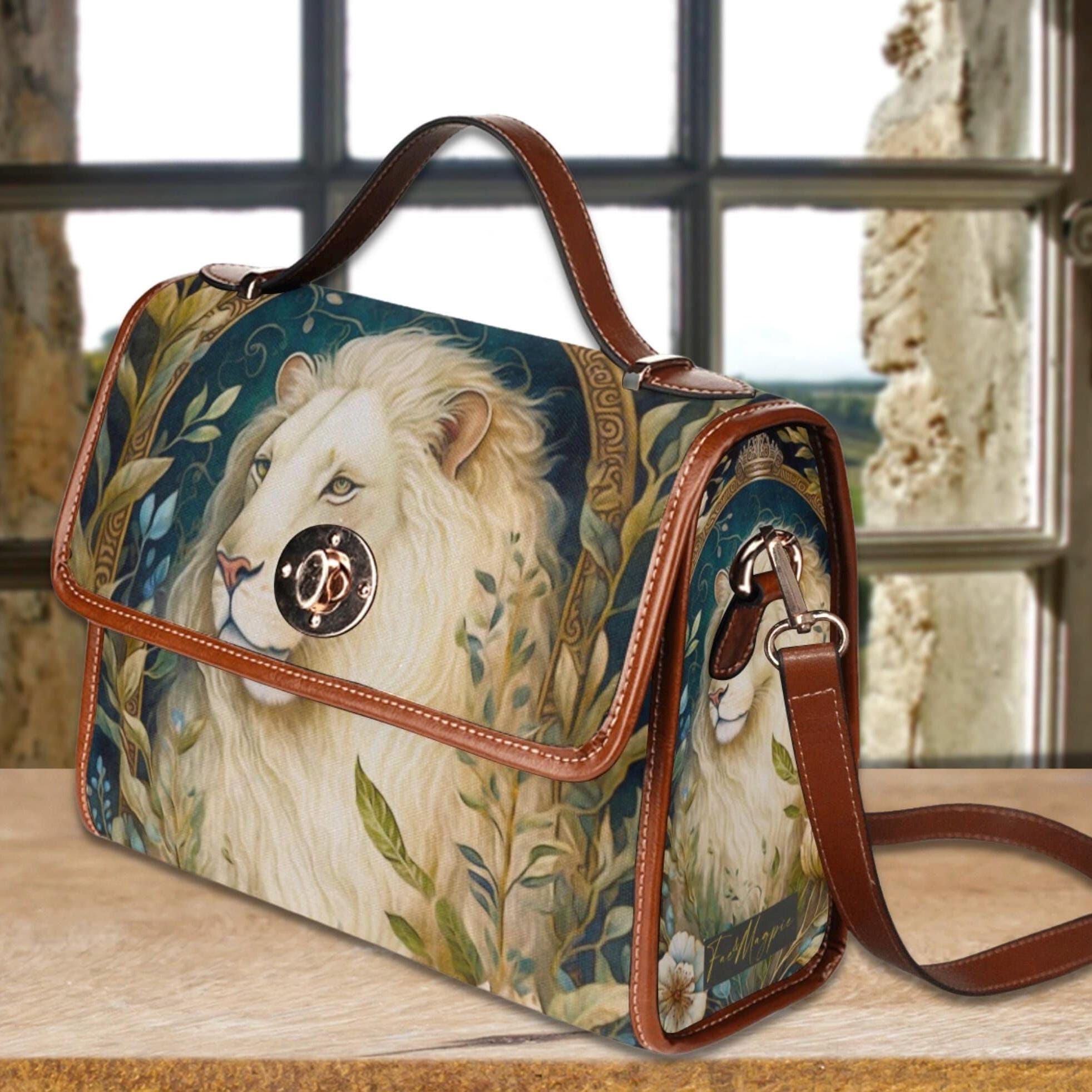Lion Satchel Bag