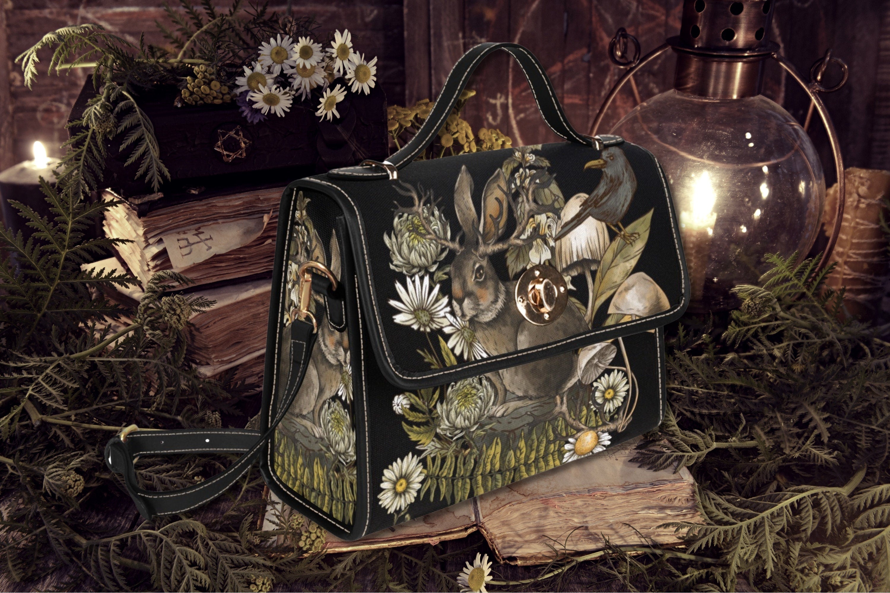 Forest Hare Satchel Bag