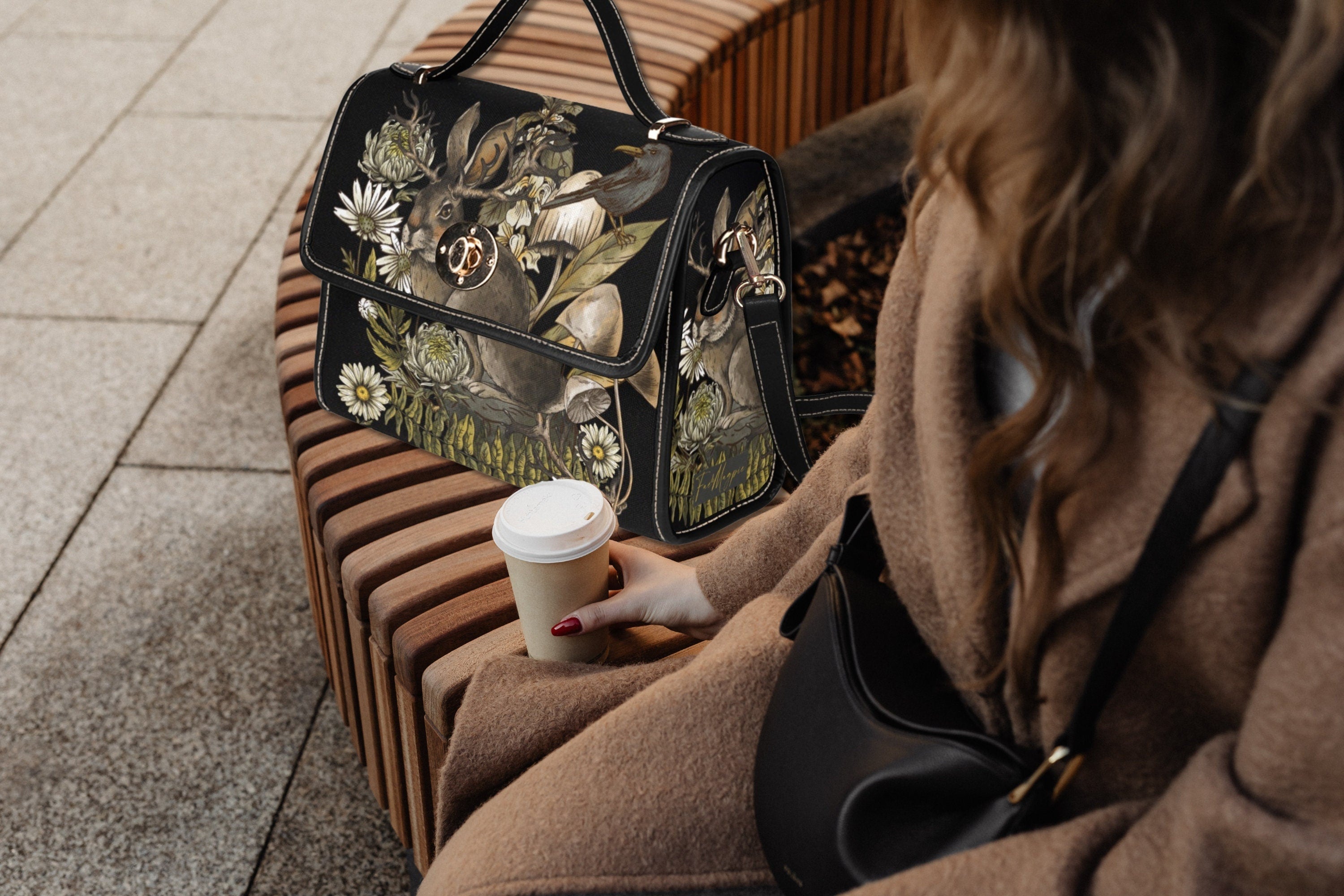 Forest Hare Satchel Bag