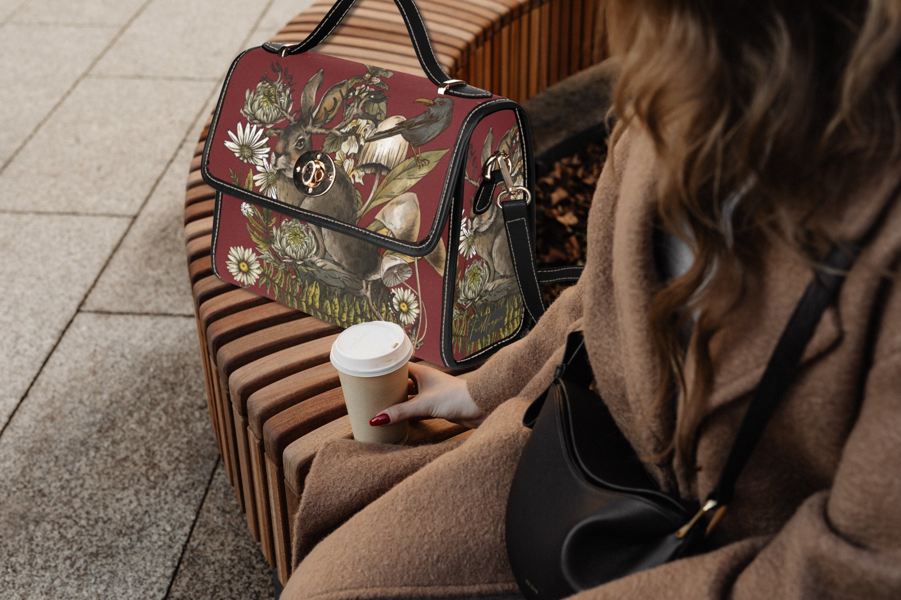 Forest Hare Satchel Bag