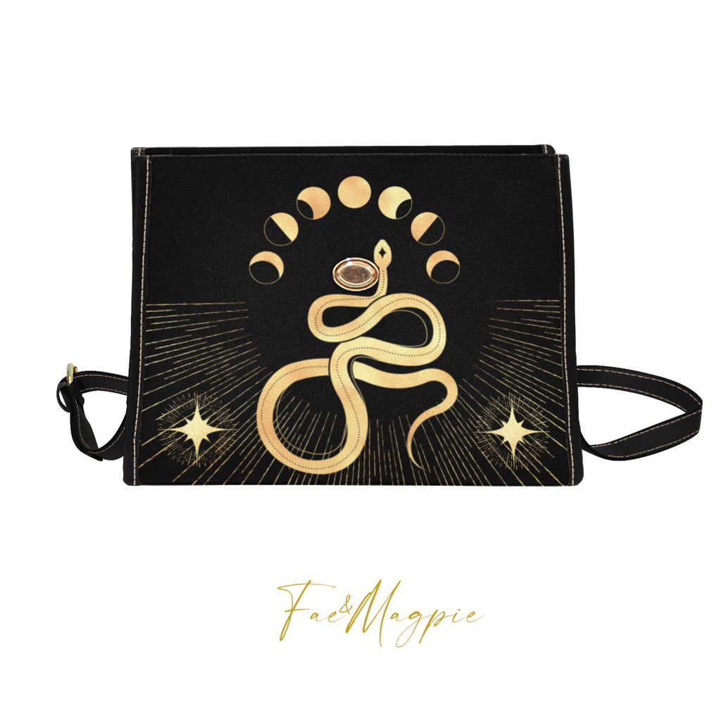 Snake Satchel Bag