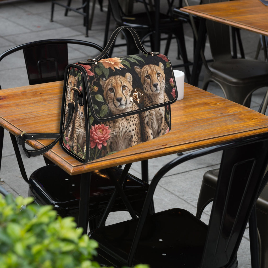 Cheetah Satchel Bag