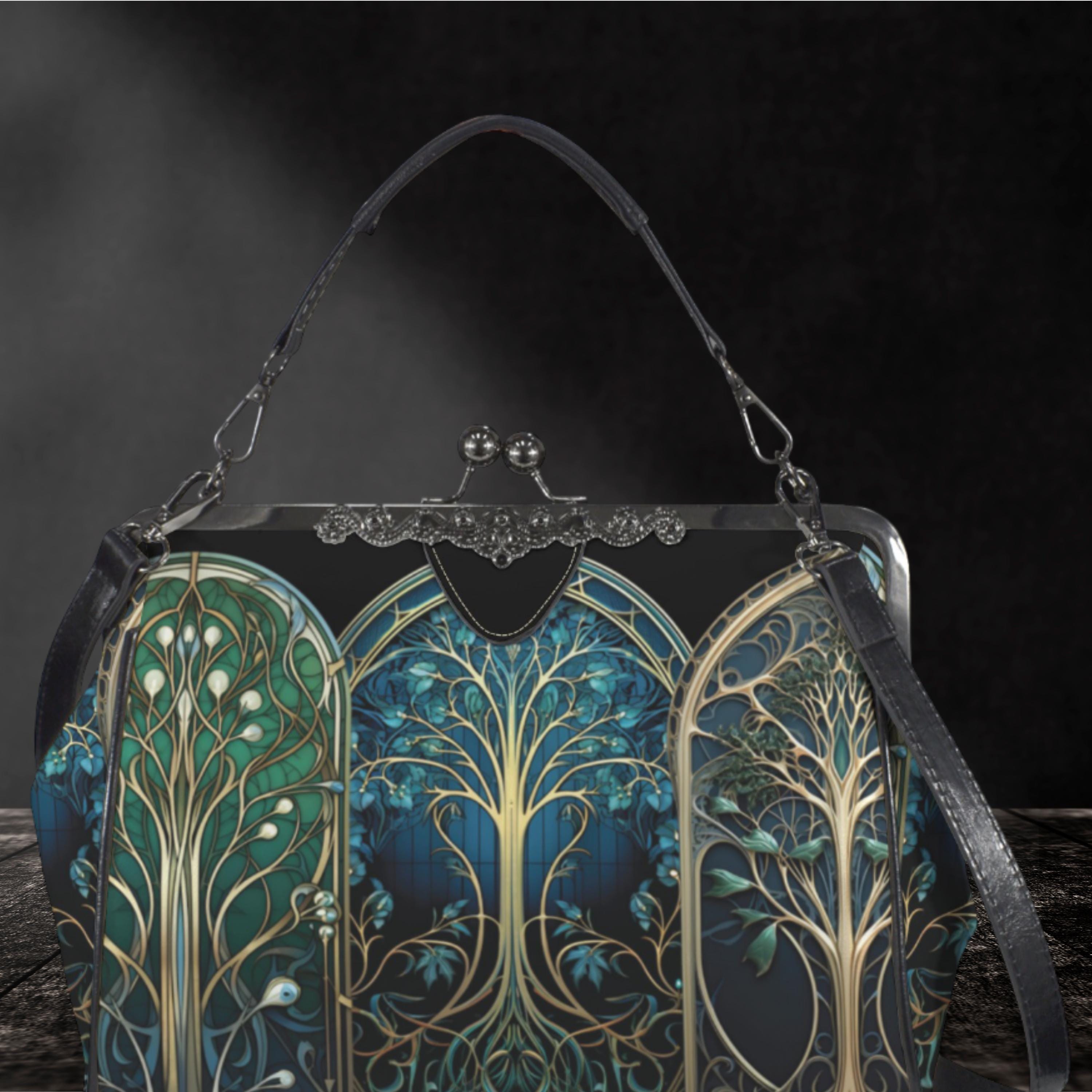 Tree of Life Kisslock Bag