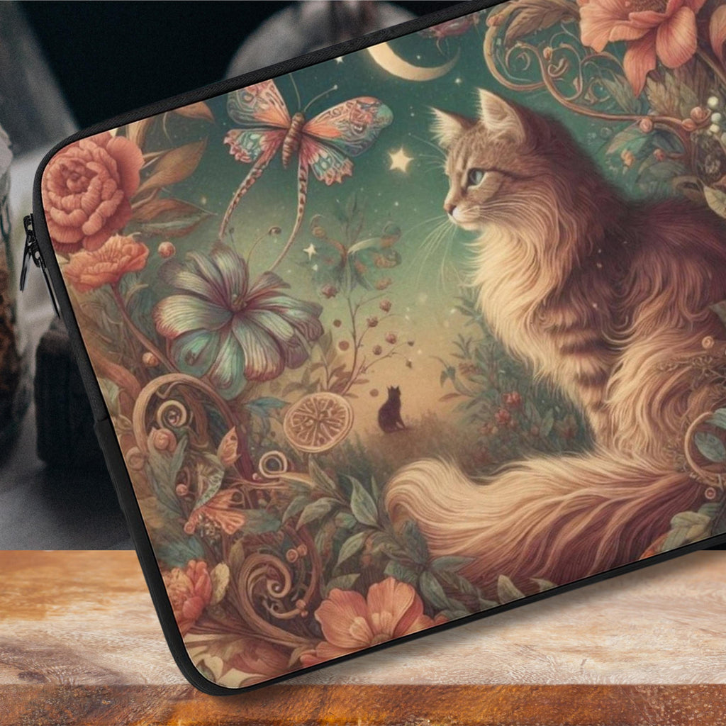 Fantasy Cat Laptop Sleeve