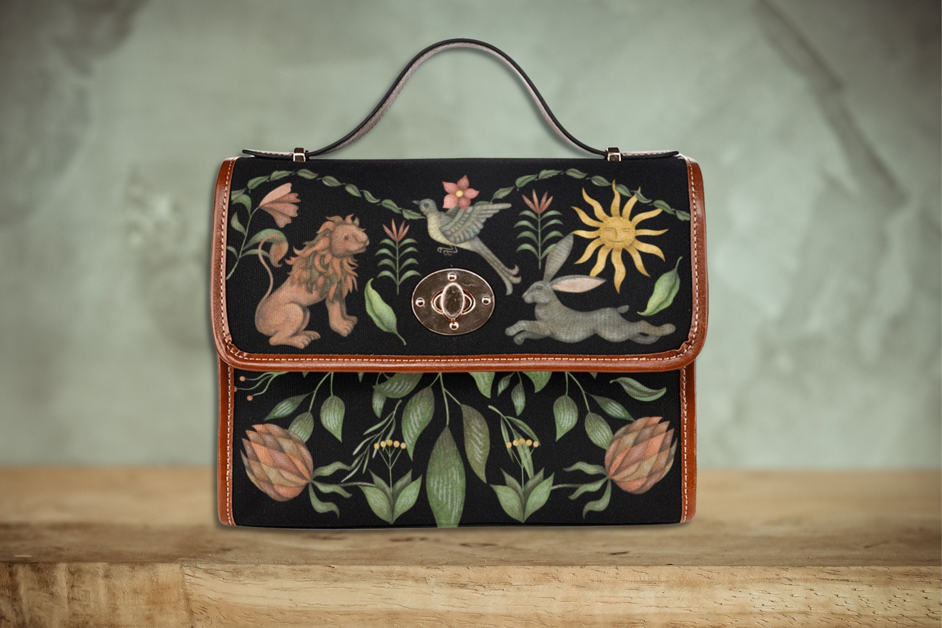 Mystic Animals Satchel Bag
