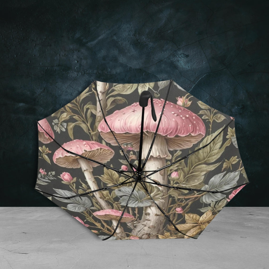 Pink Mushrooms Umbrella