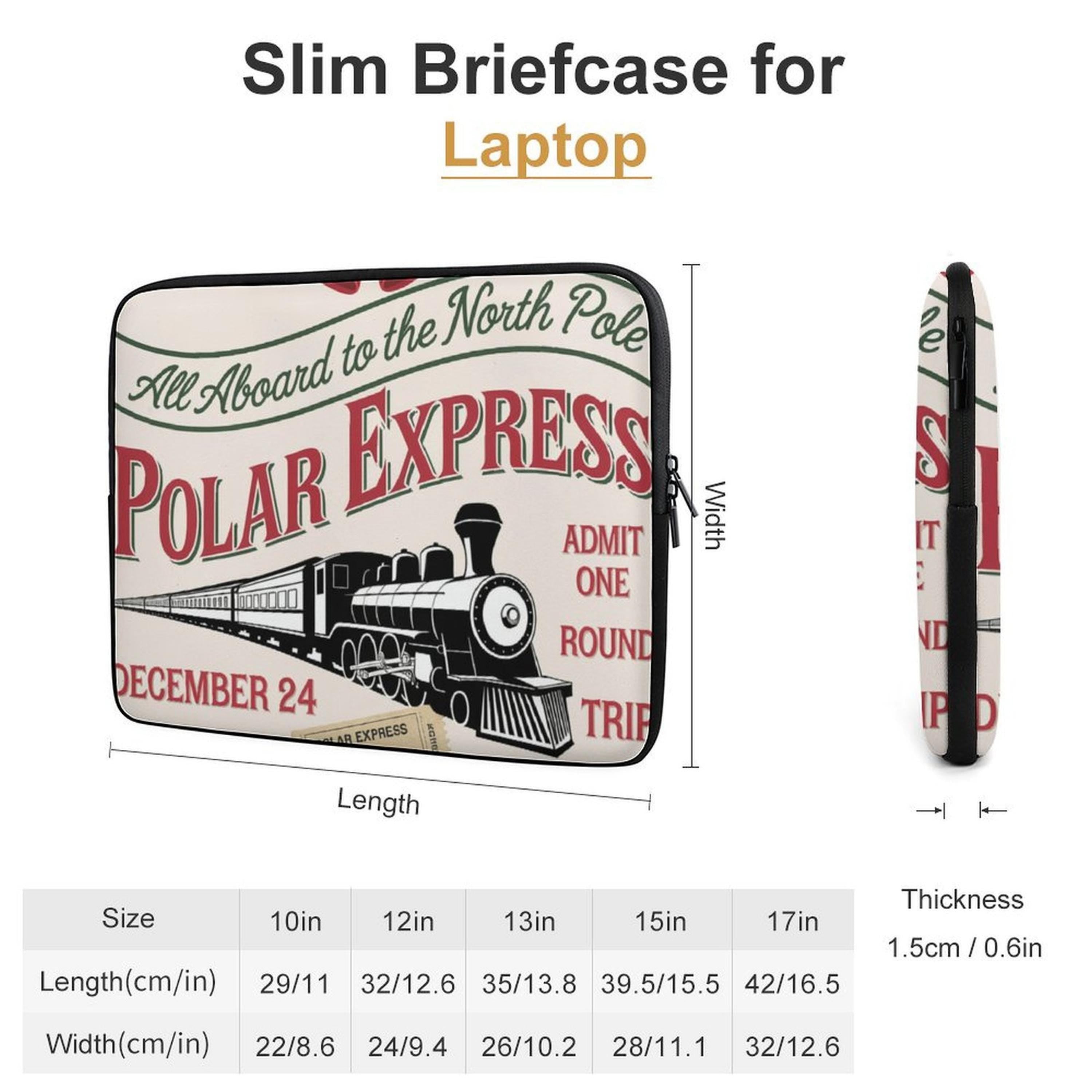 All Aboard Laptop Sleeve