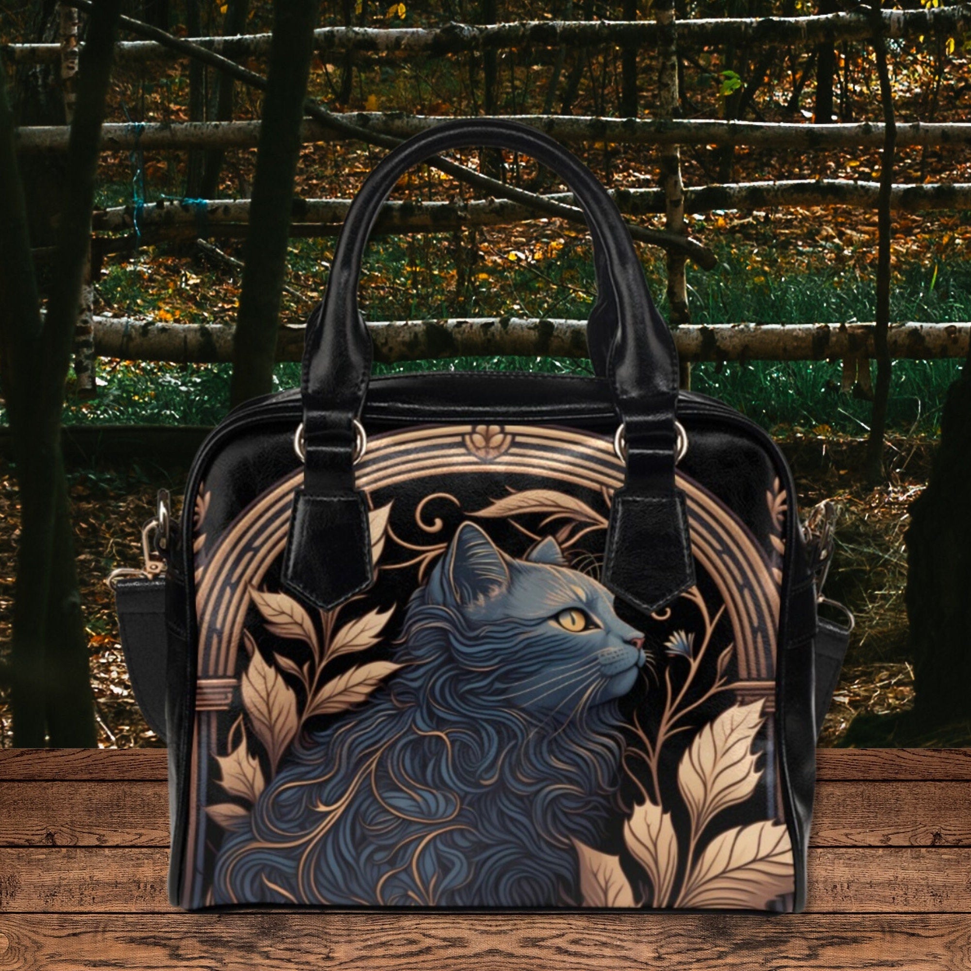 Mystic Cat Bowler Bag