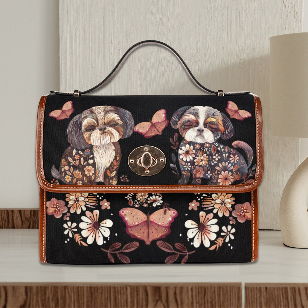 Kawaii Dogs Satchel Bag