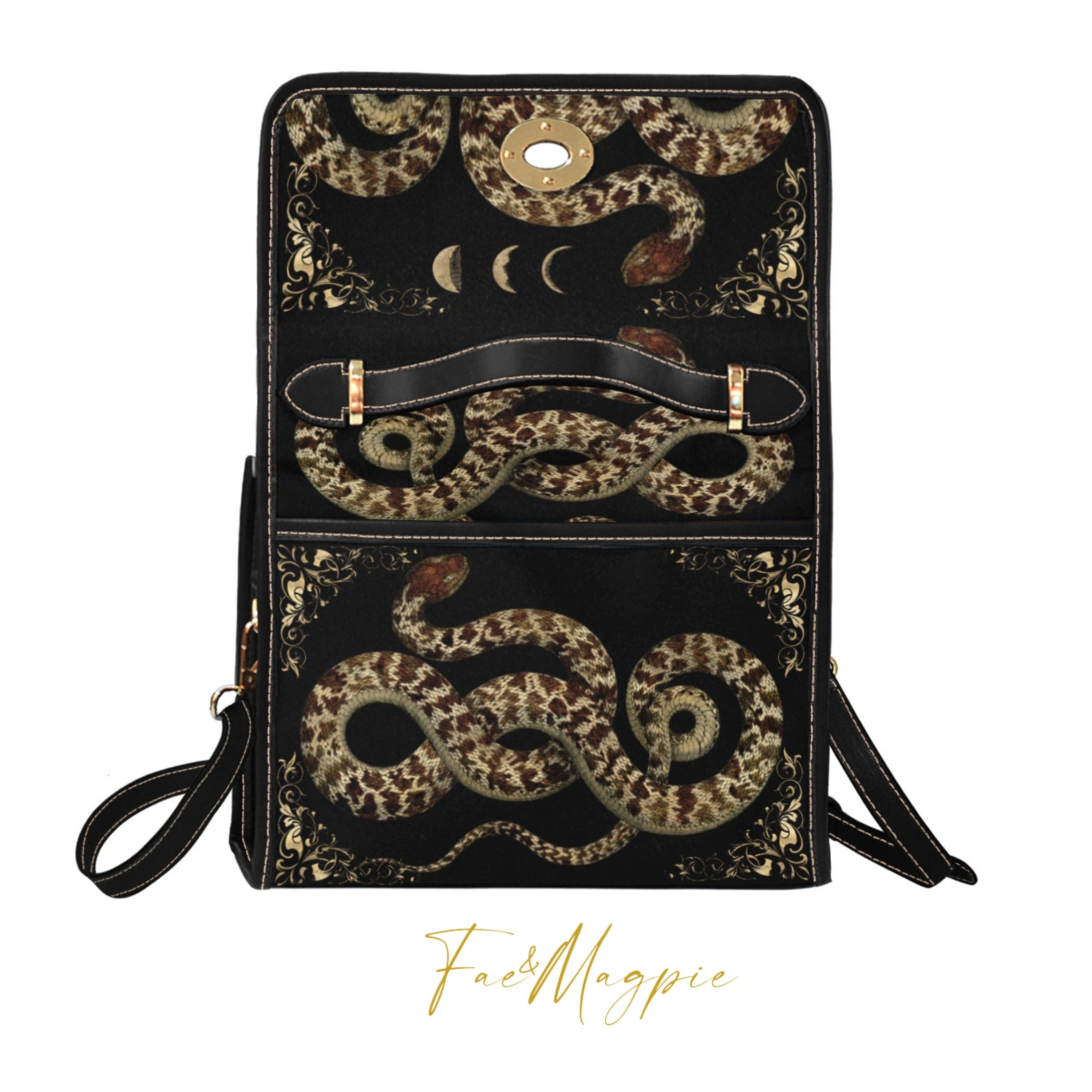 Serpent Satchel Bag