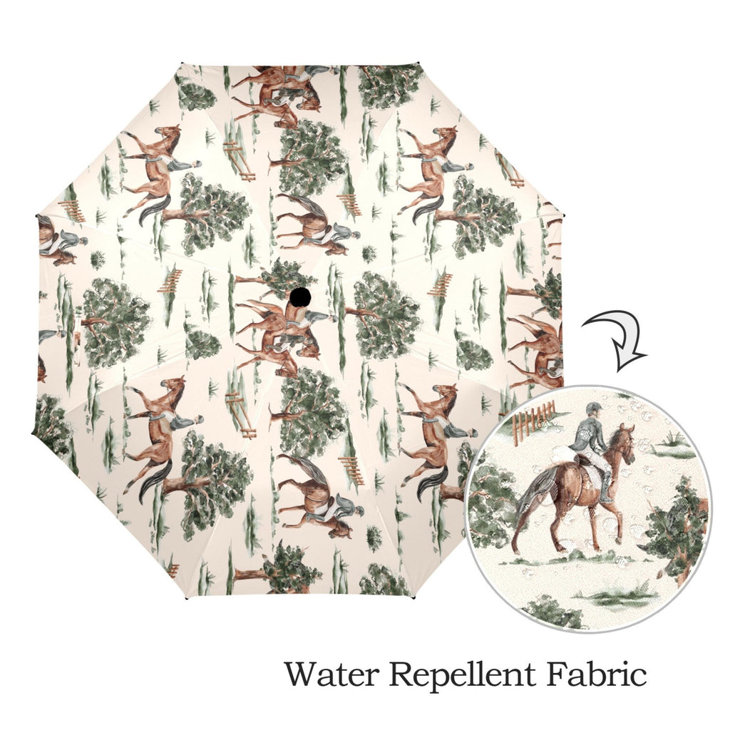 Equestrian Horses Umbrella
