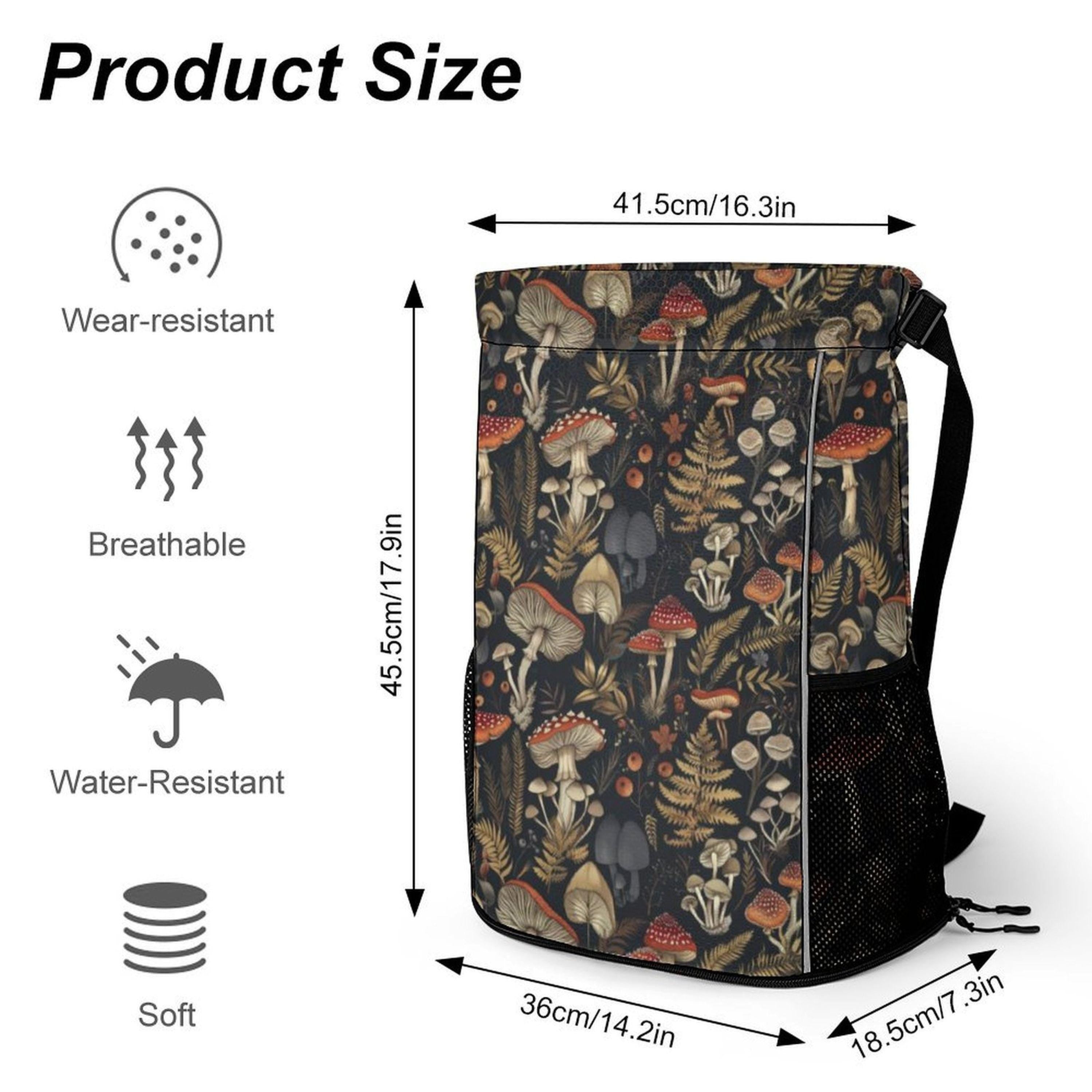 Mushrooms Sports Bag