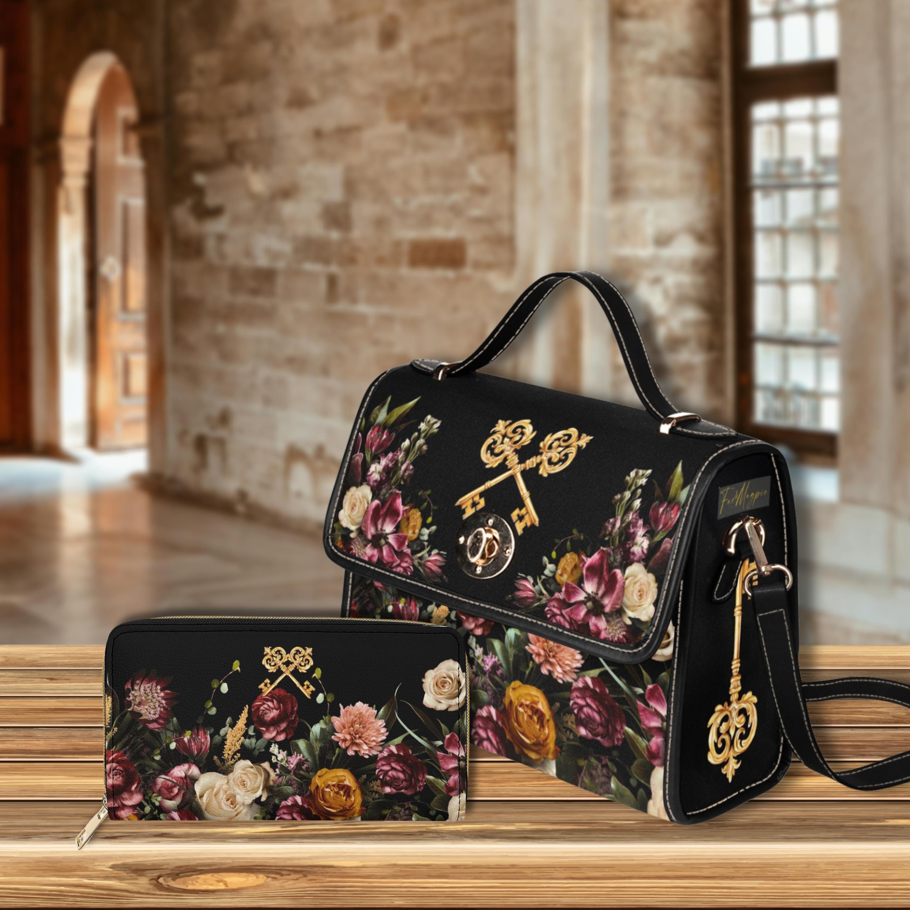 Baroque Keys Satchel Bag