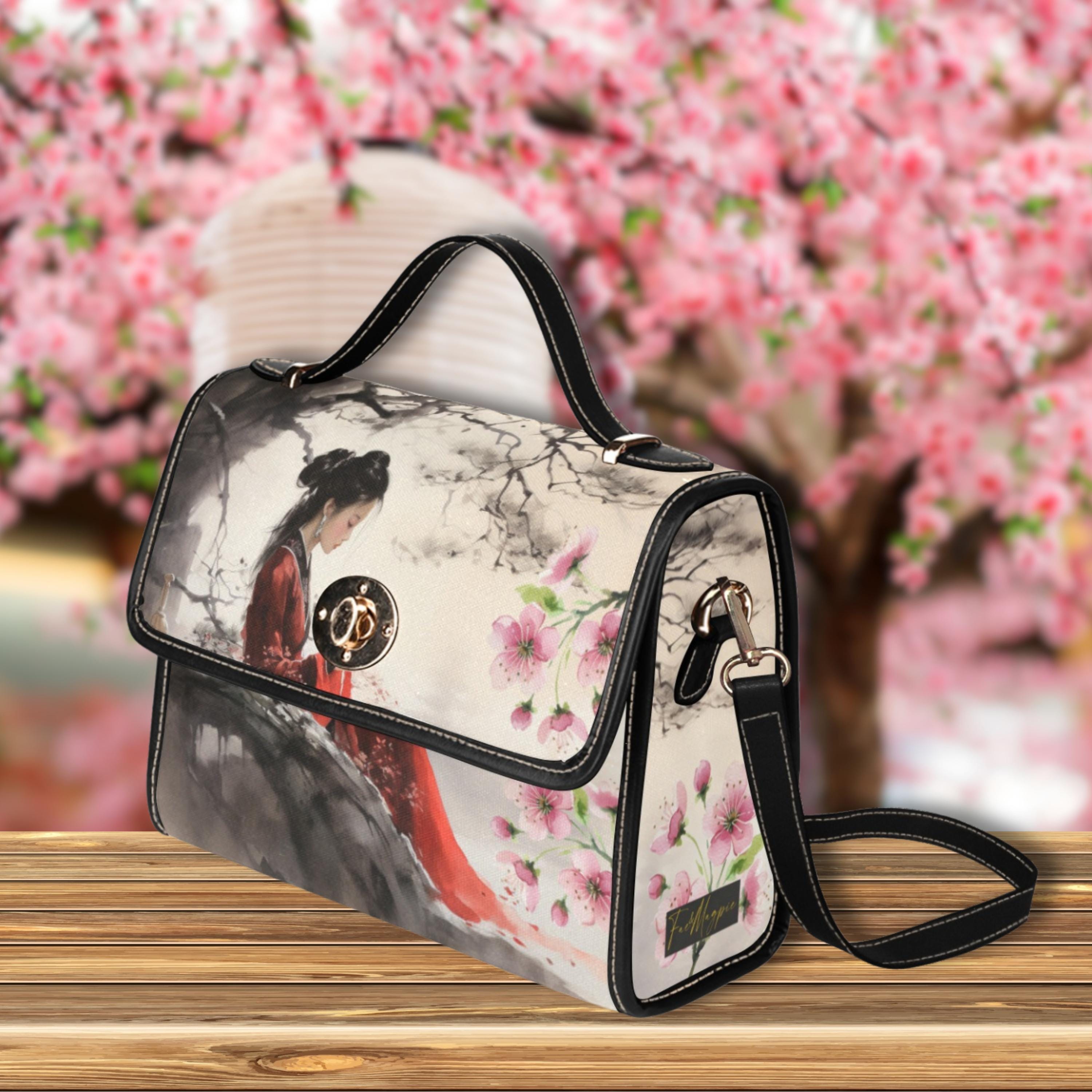 Chinese Lady Satchel Bag