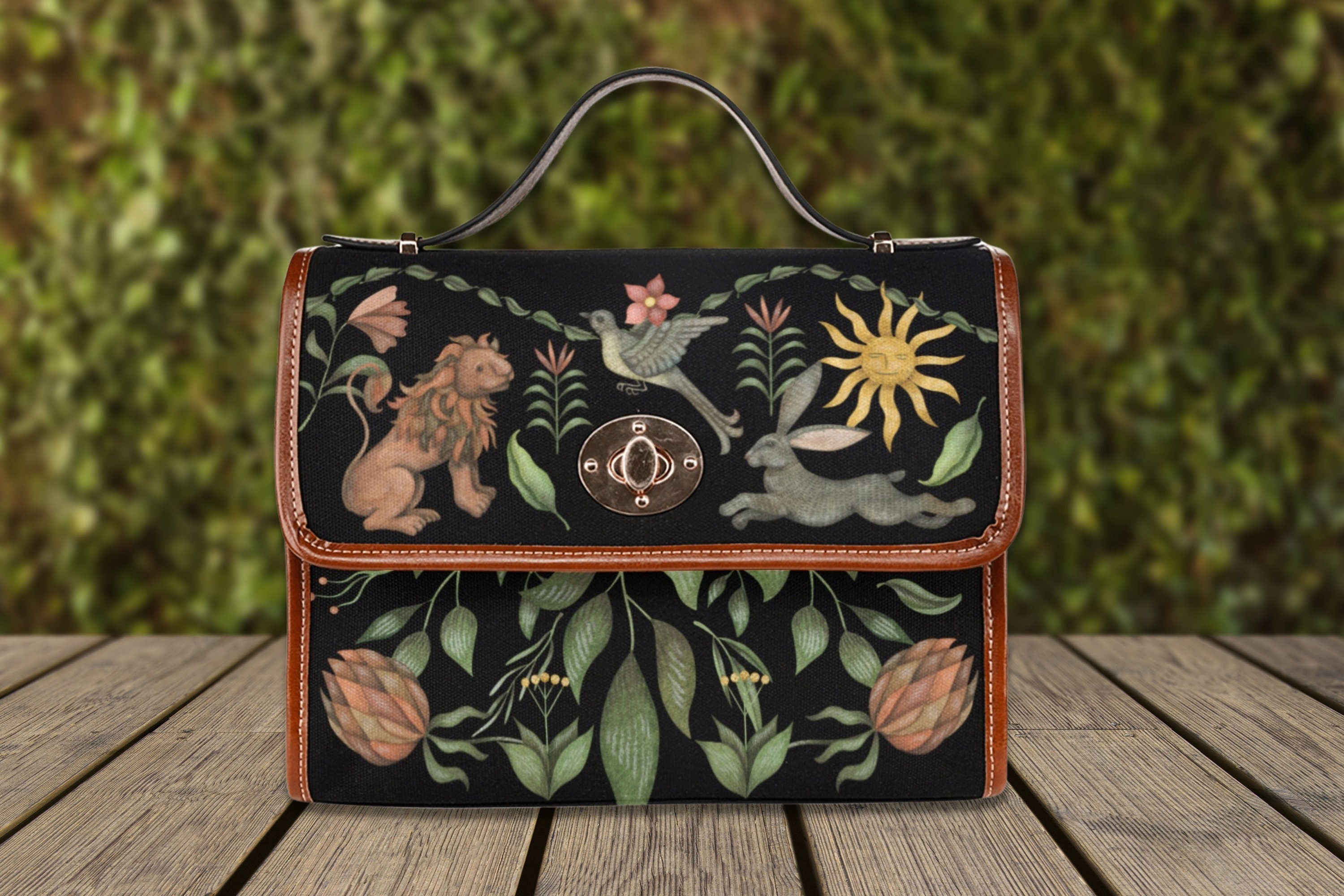 Mystic Animals Satchel Bag