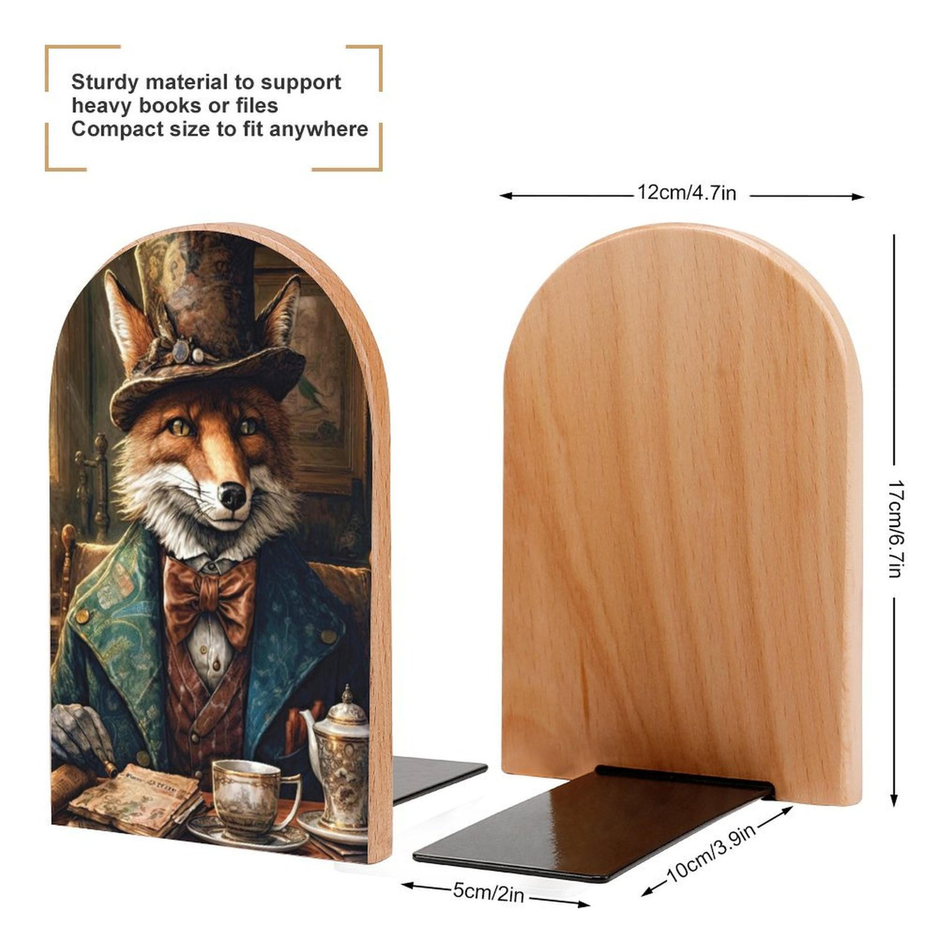 Gentleman Fox Bookends