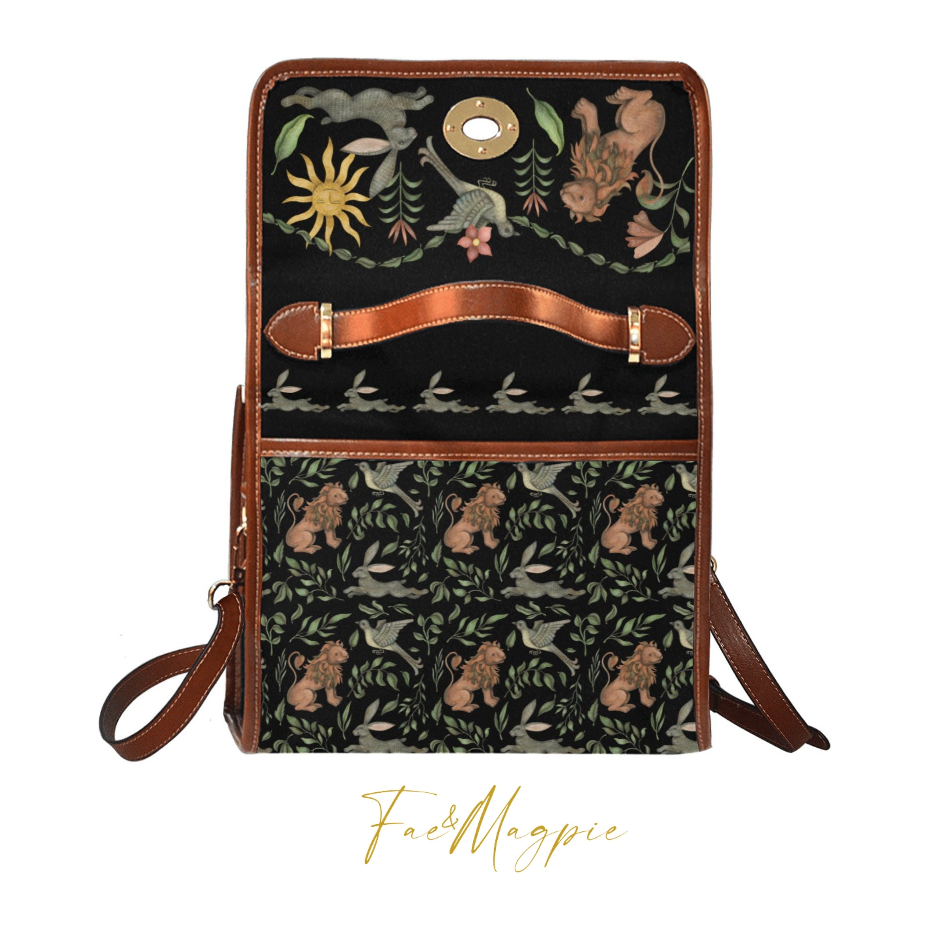 Mystic Animals Satchel Bag