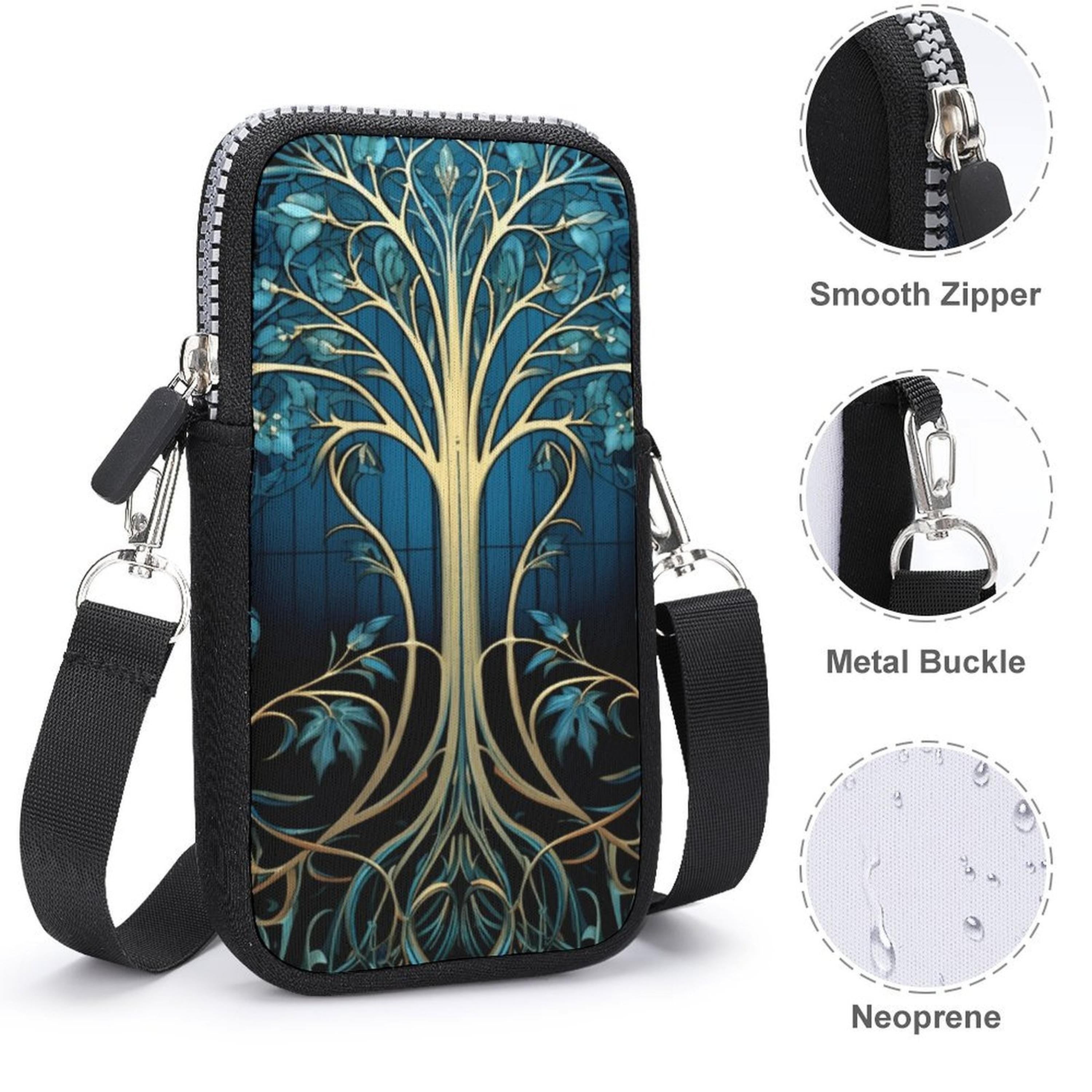 Tree of Life Mobile Phone Bag