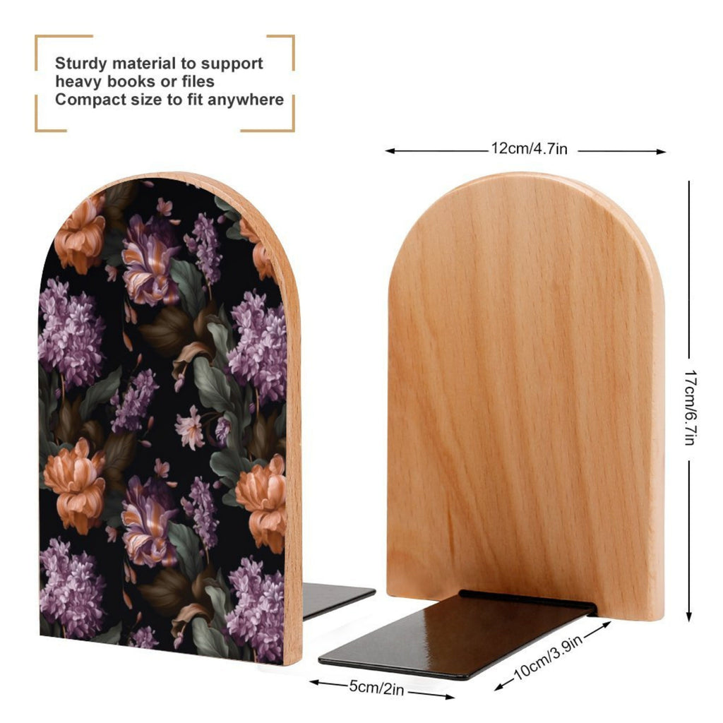 Baroque Floral Bookends