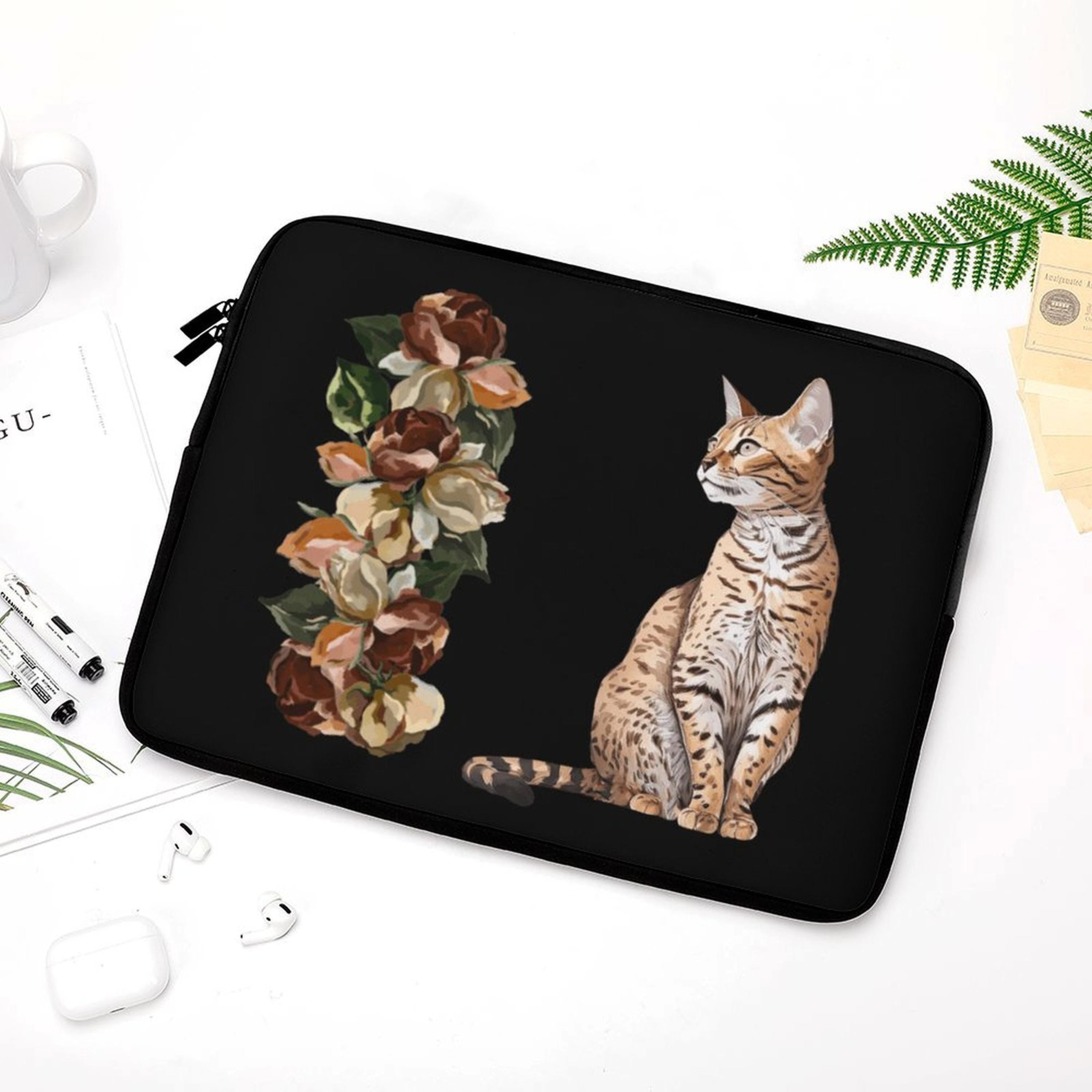 Bengal Cat Laptop Sleeve