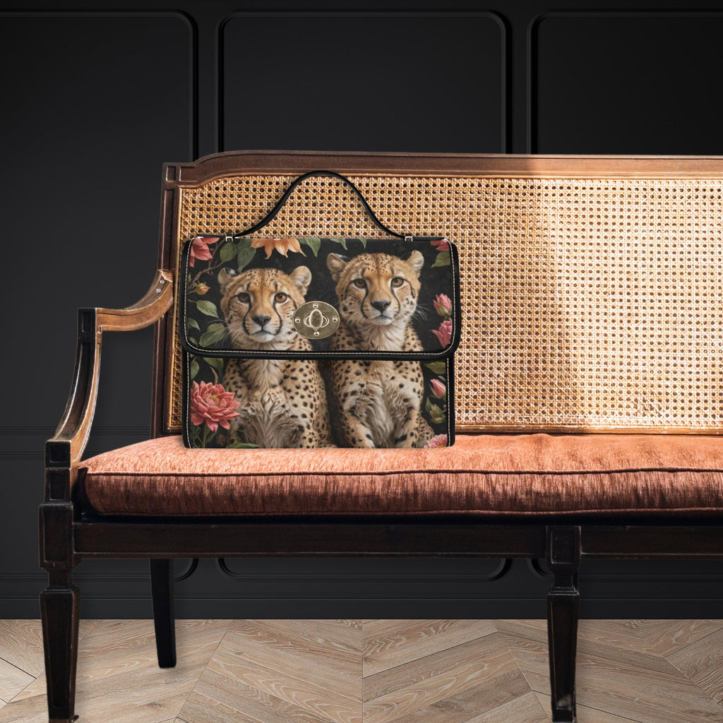 Cheetah Satchel Bag