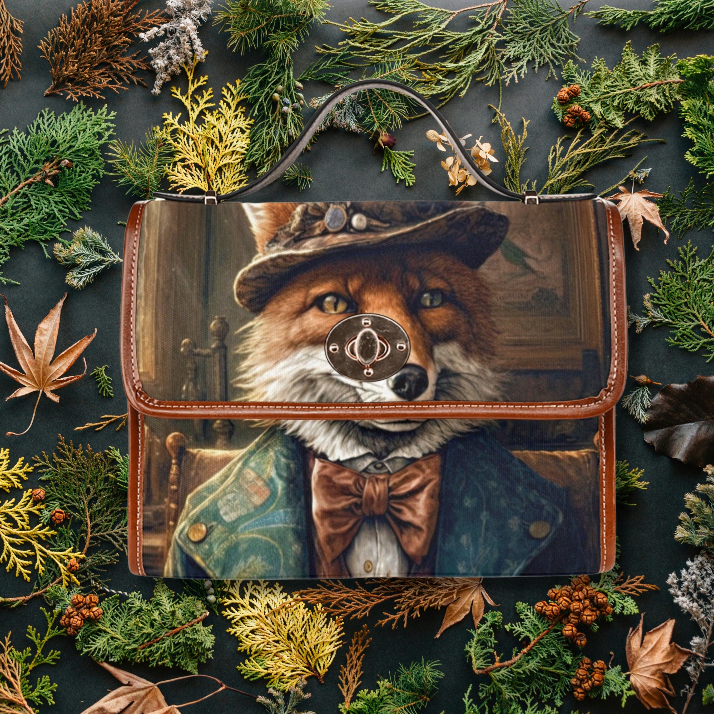 Gentleman Fox Satchel Bag