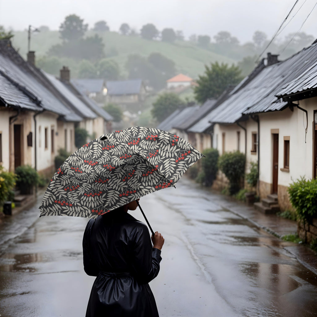 Winter Berries Umbrella