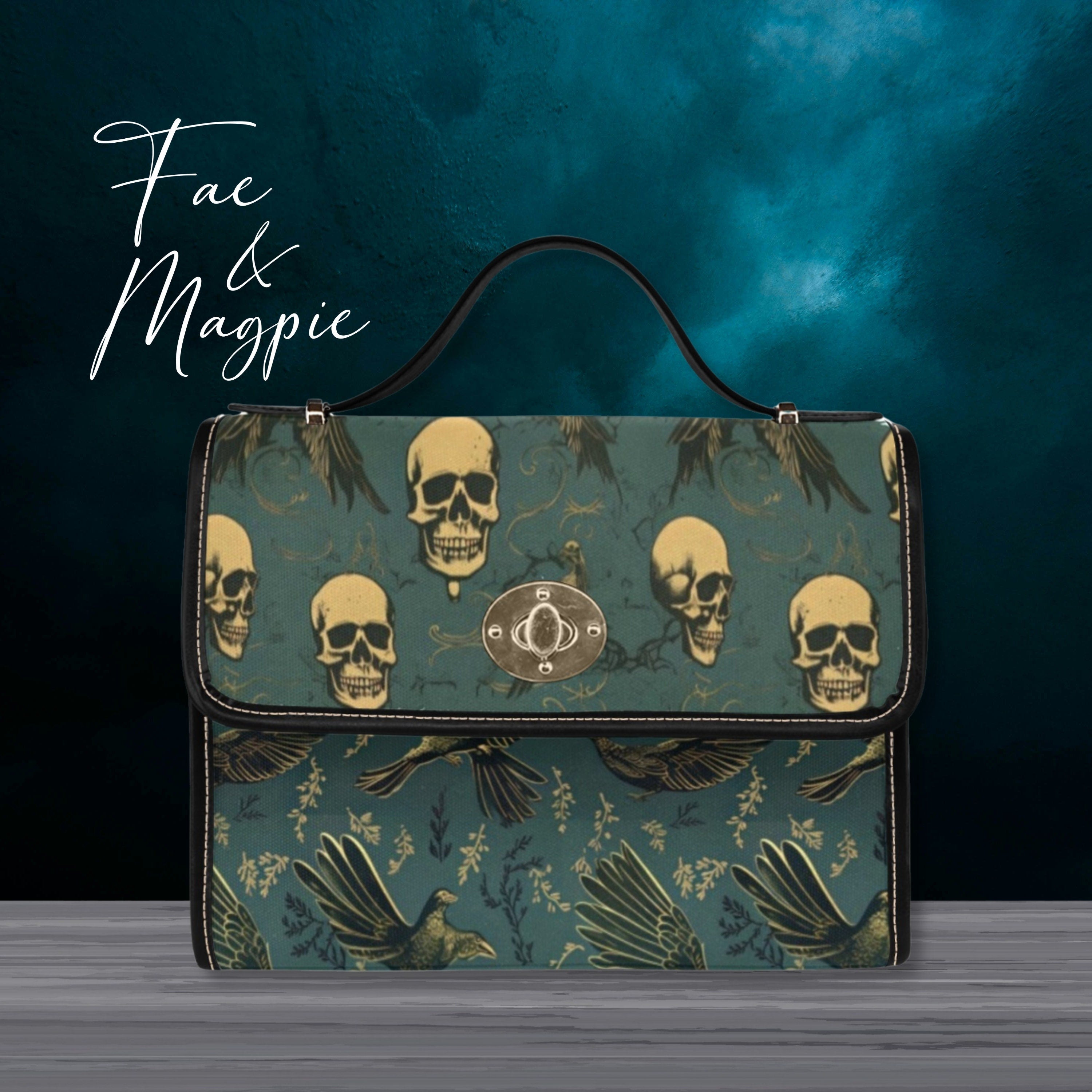 Skull Satchel Bag