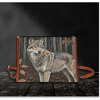 Grey Wolf Satchel Bag