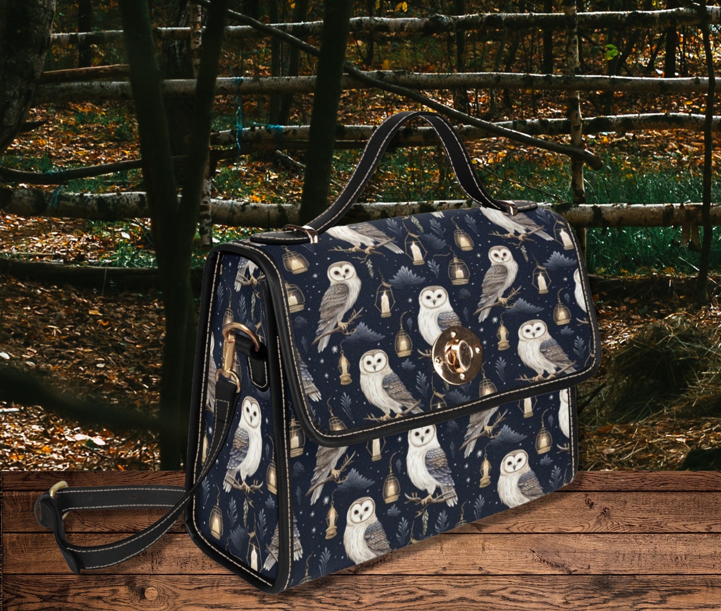 Night Owl Satchel Bag