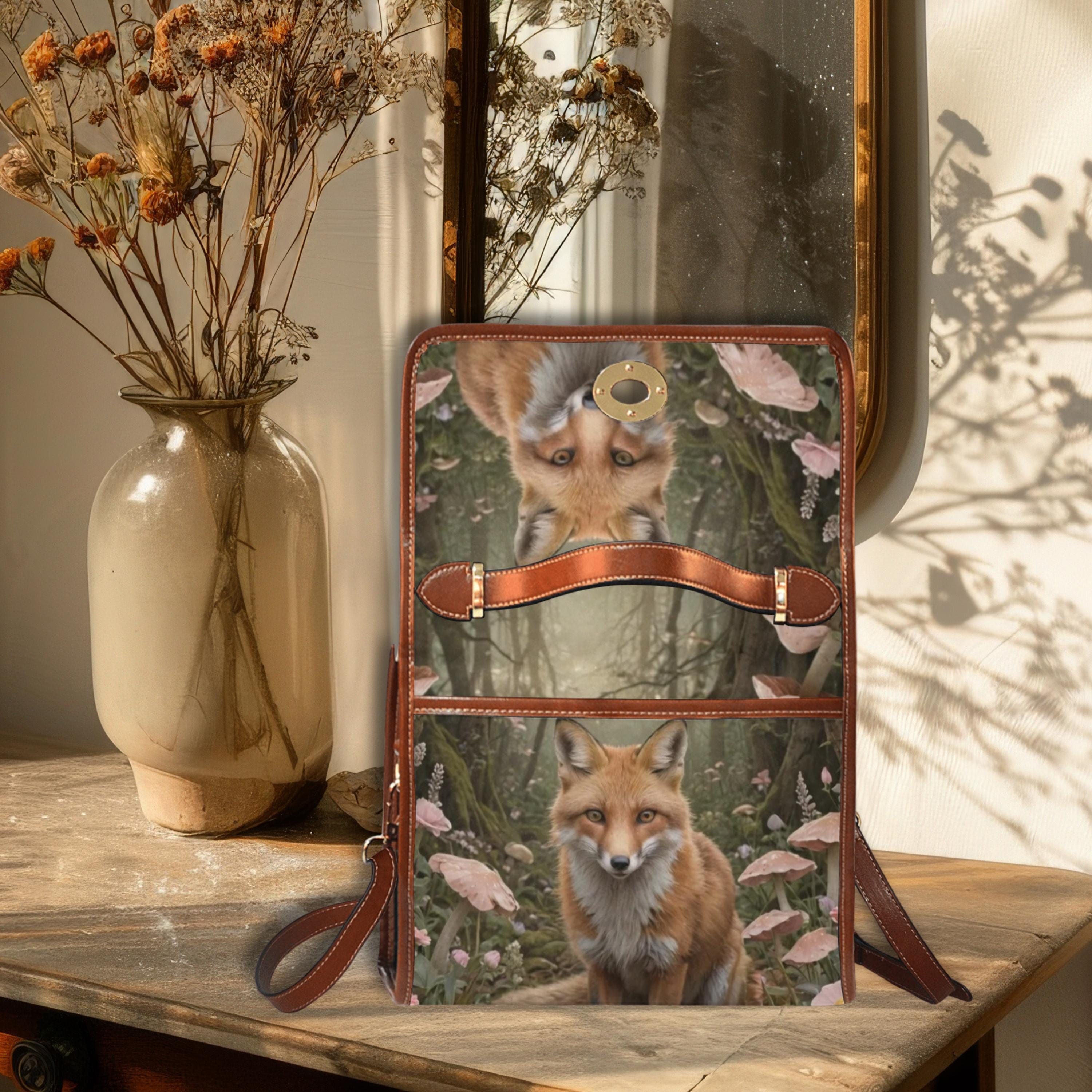 Forest Fox Satchel Bag