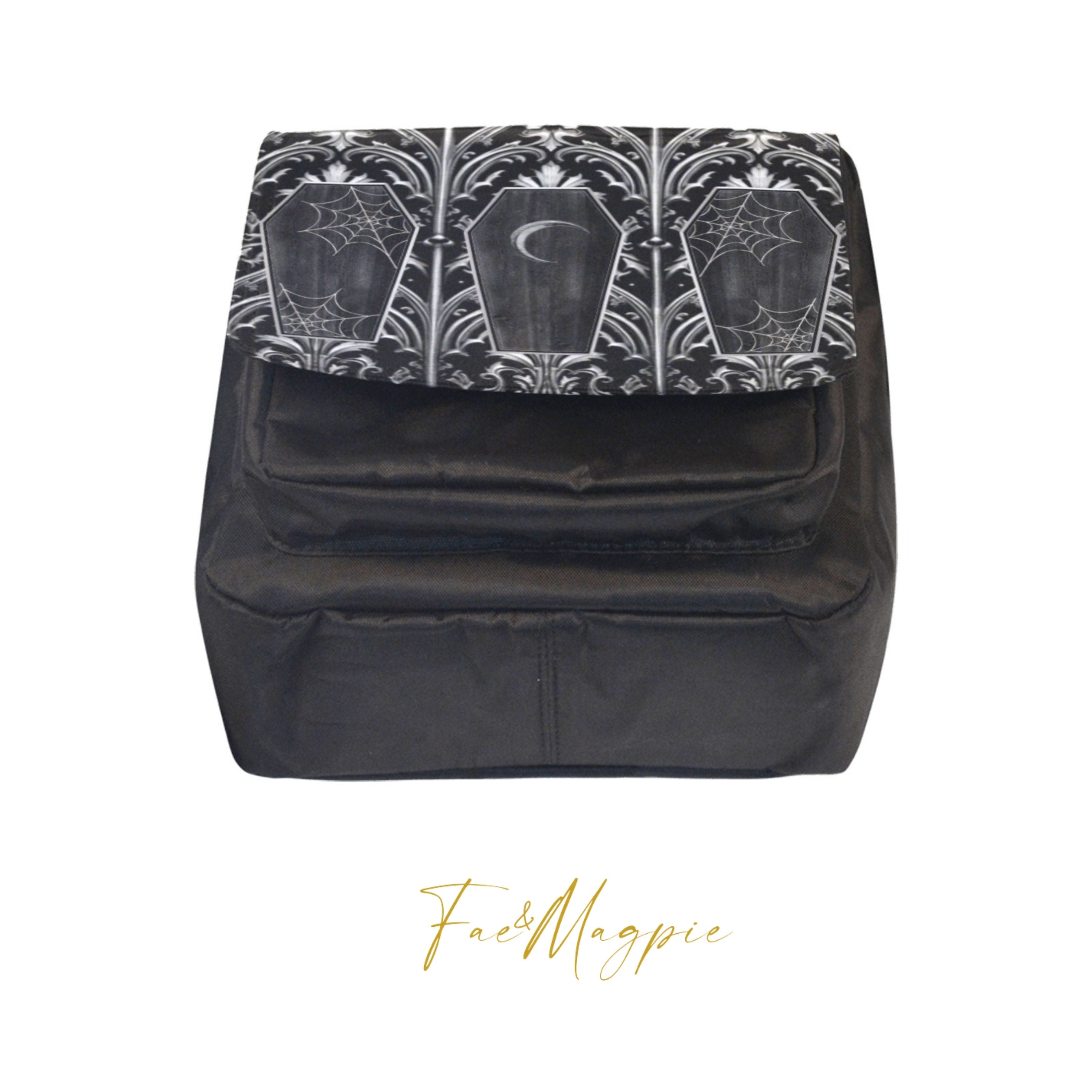 Gothic Coffins Flap Bag