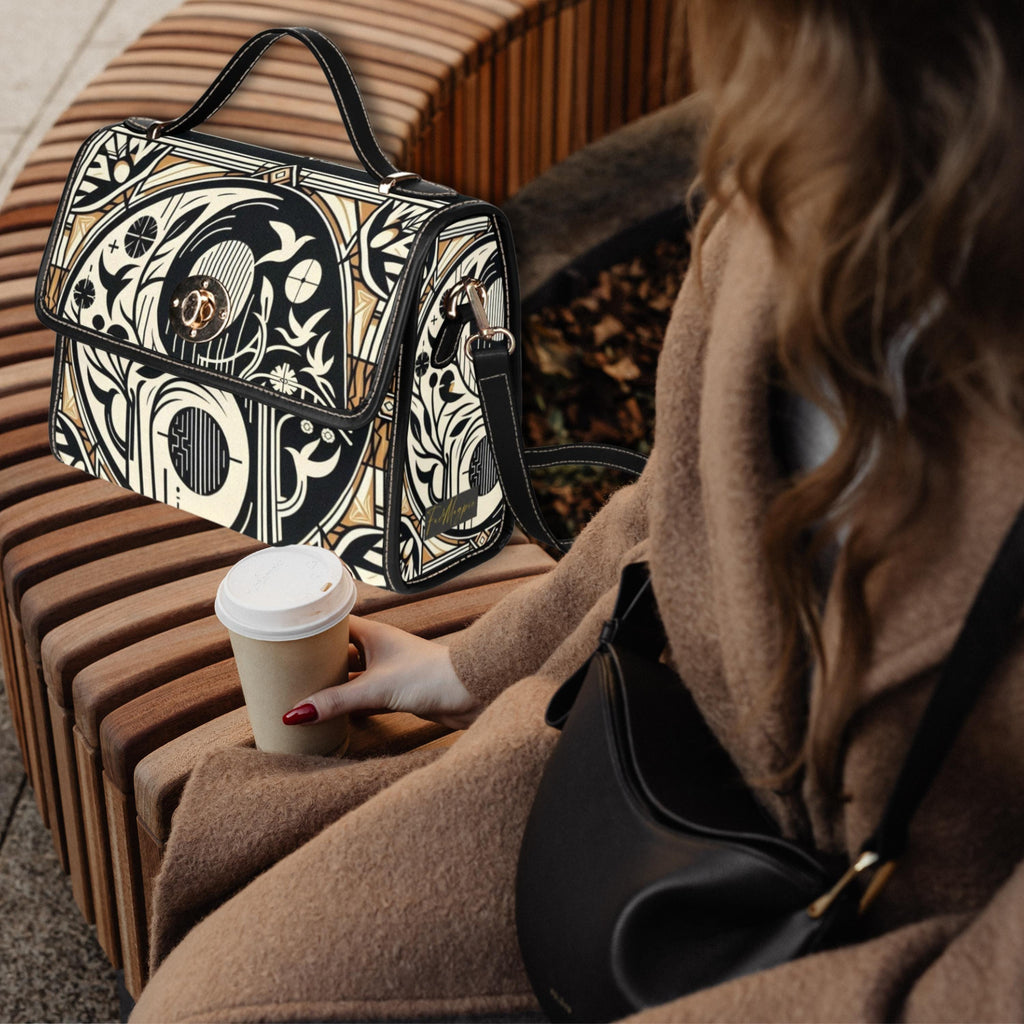 Yin Yang Satchel Bag