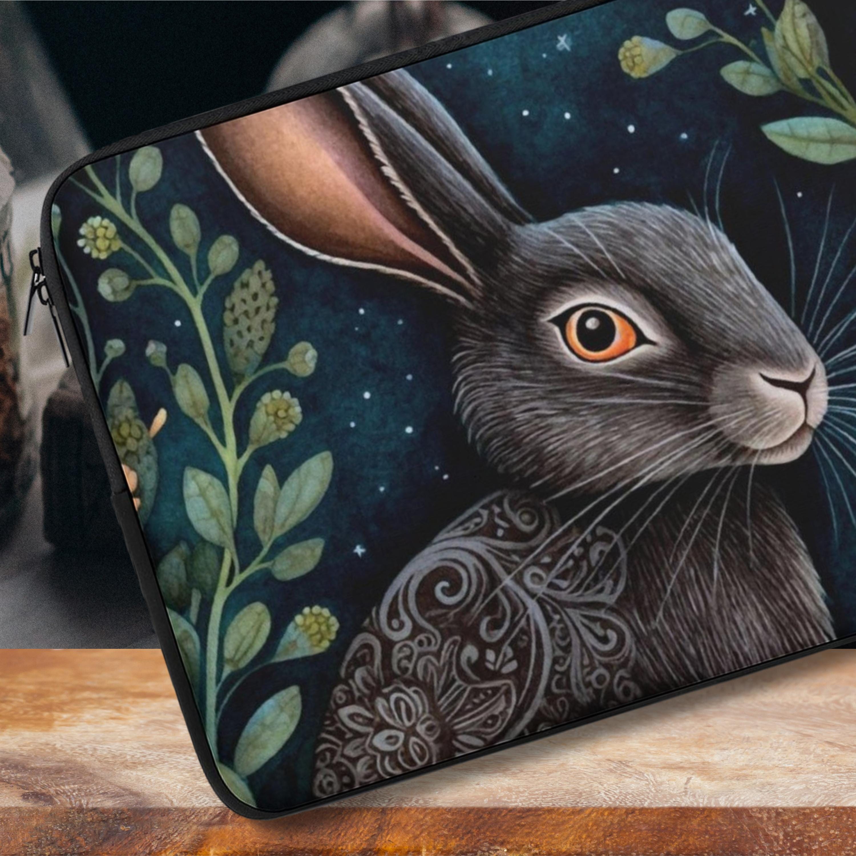 Midnight Hare Laptop Sleeve