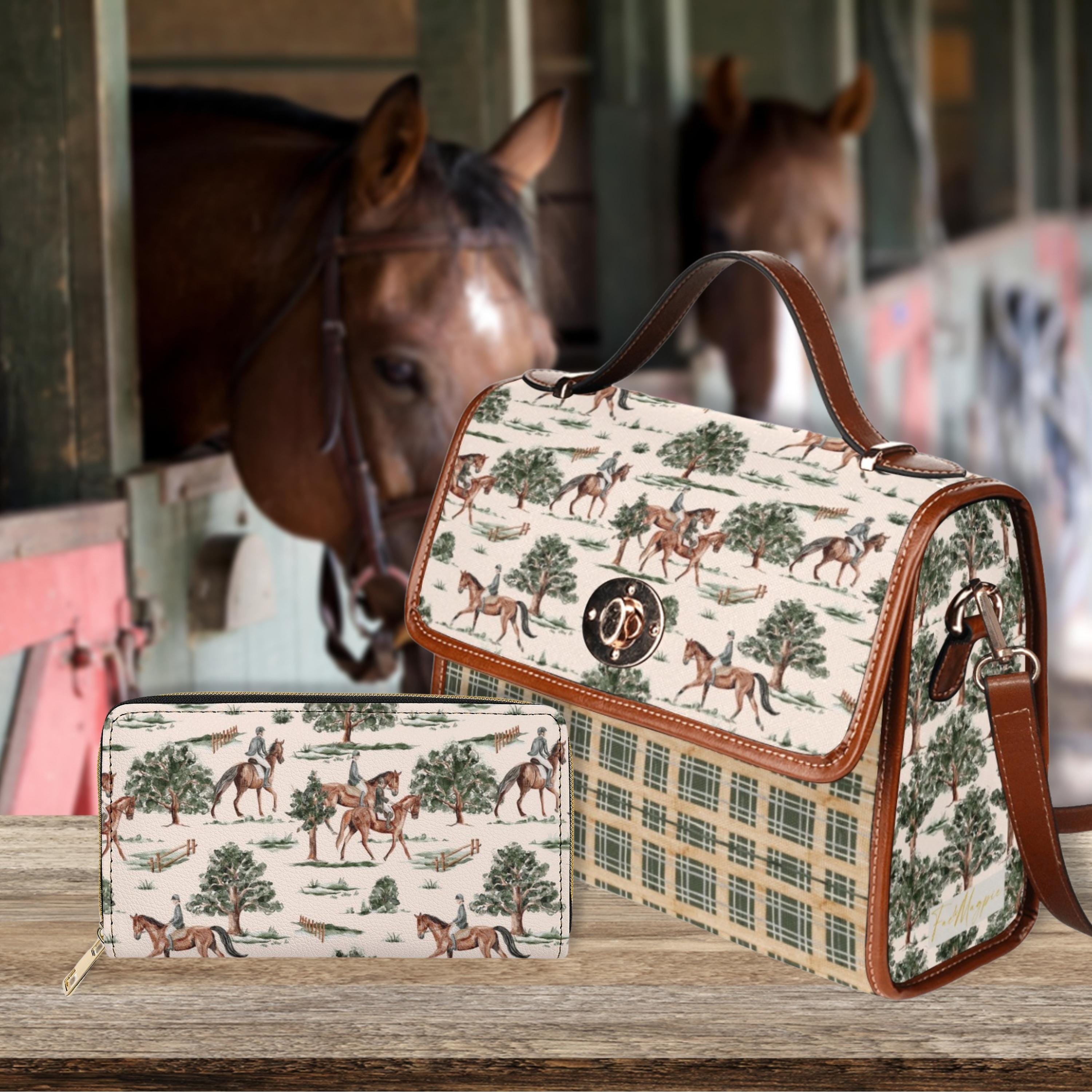 Equestrian Horses Purse