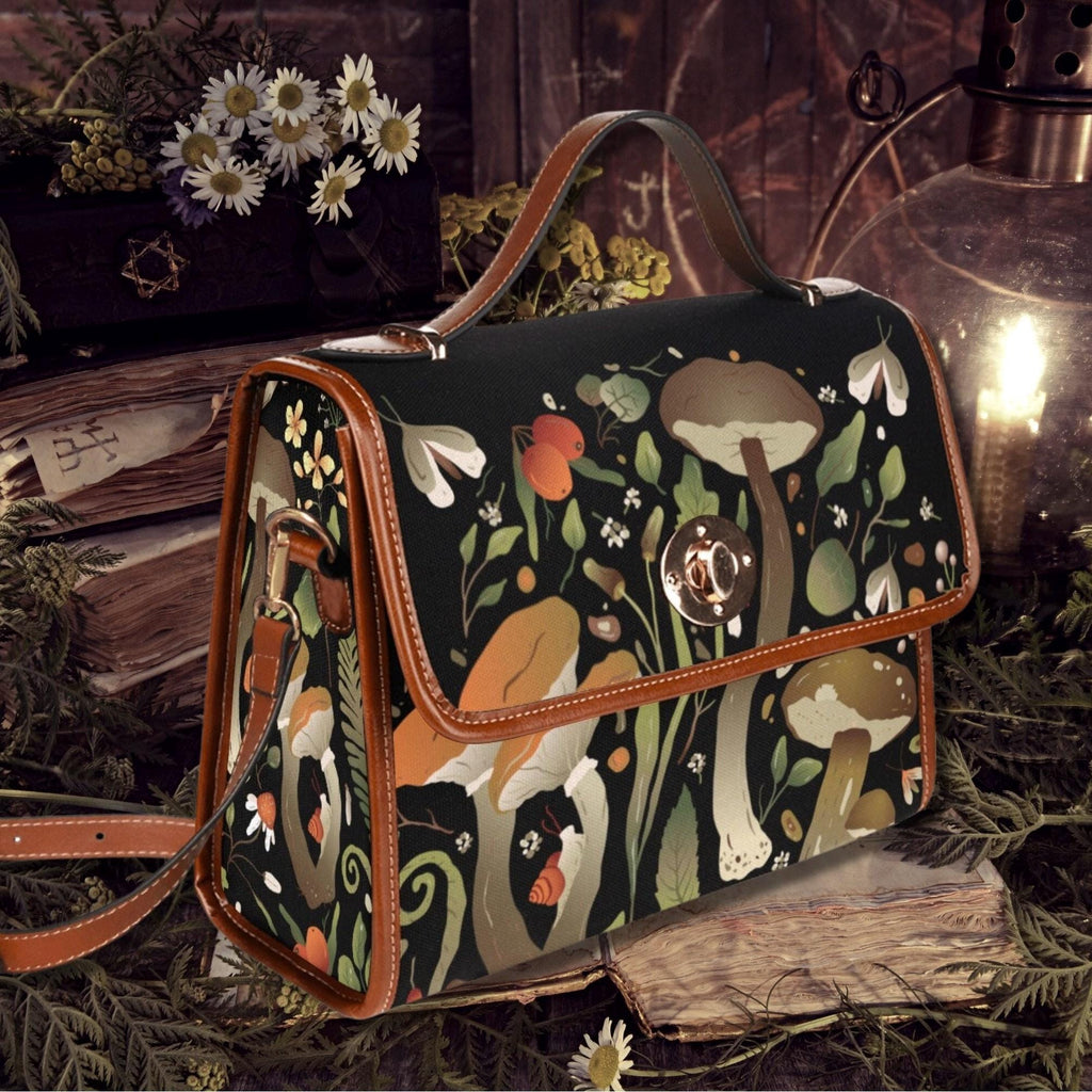 Mushrooms Satchel Bag